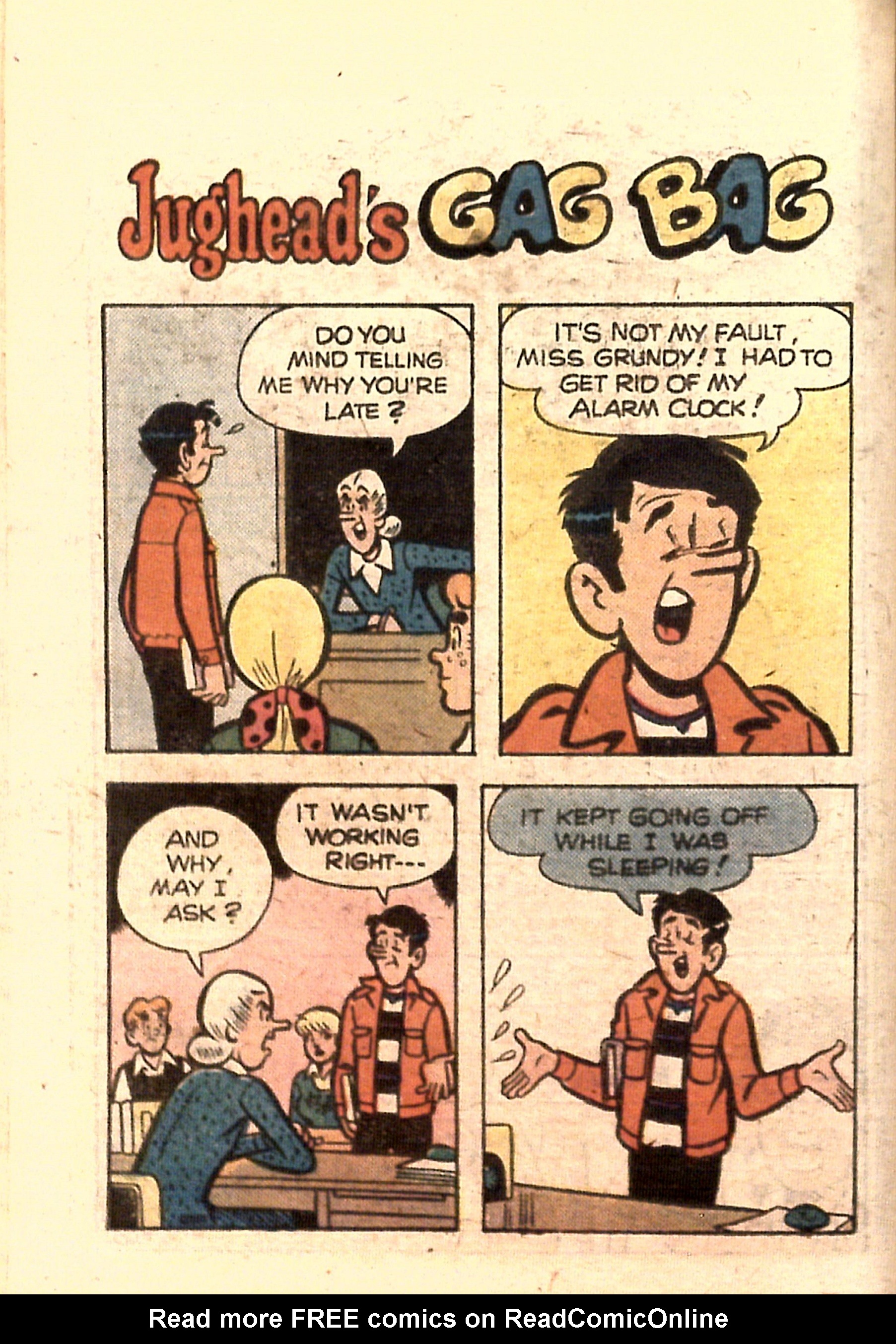 Read online Archie...Archie Andrews, Where Are You? Digest Magazine comic -  Issue #15 - 62