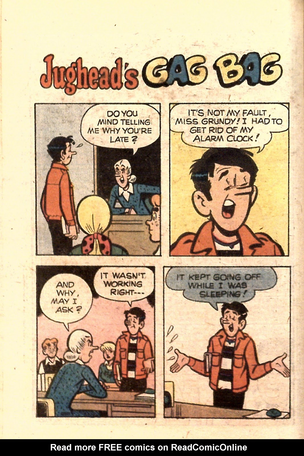 Archie...Archie Andrews, Where Are You? Digest Magazine issue 15 - Page 62