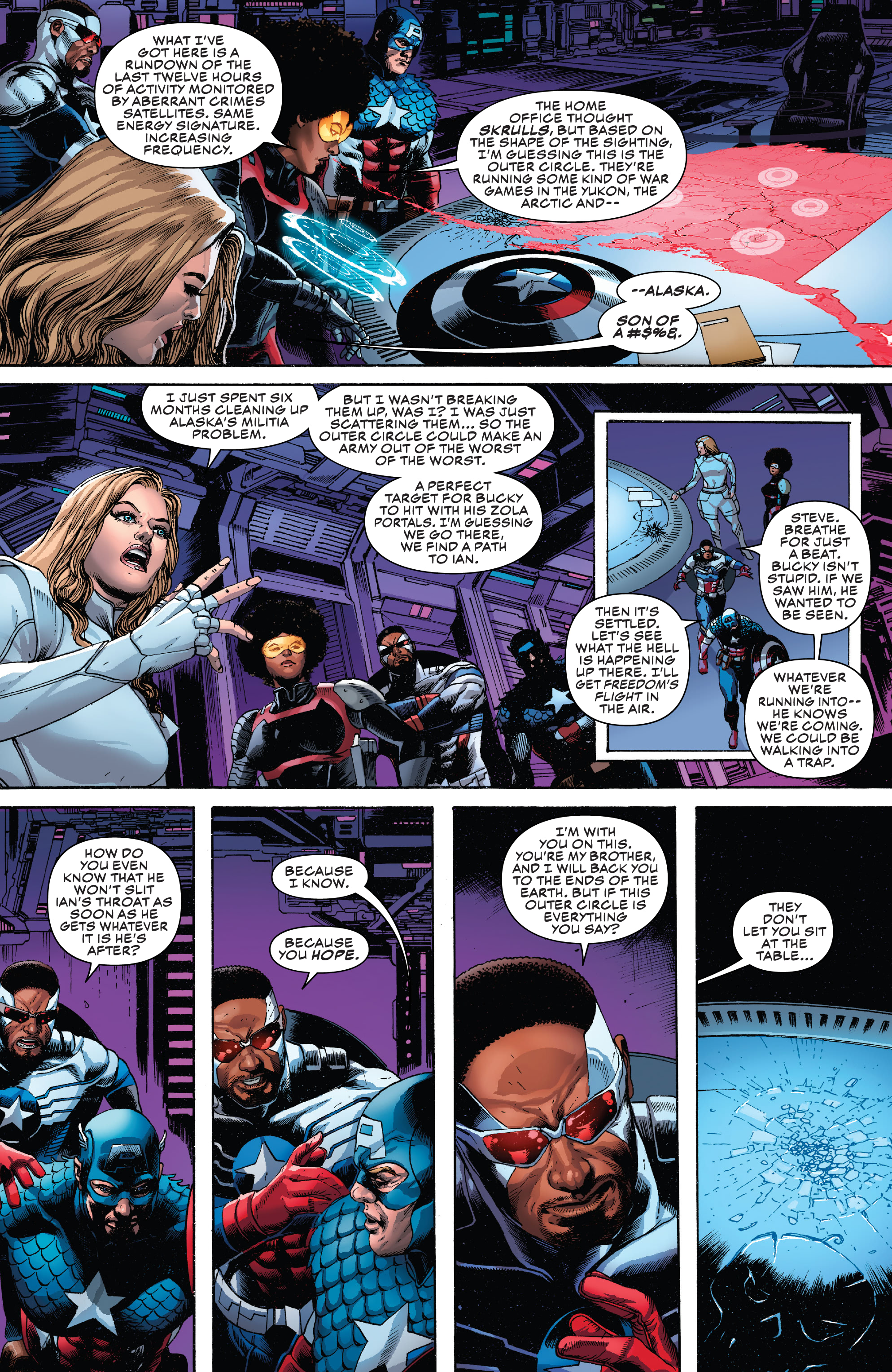 Read online Captain America: Cold War comic -  Issue # Alpha - 16
