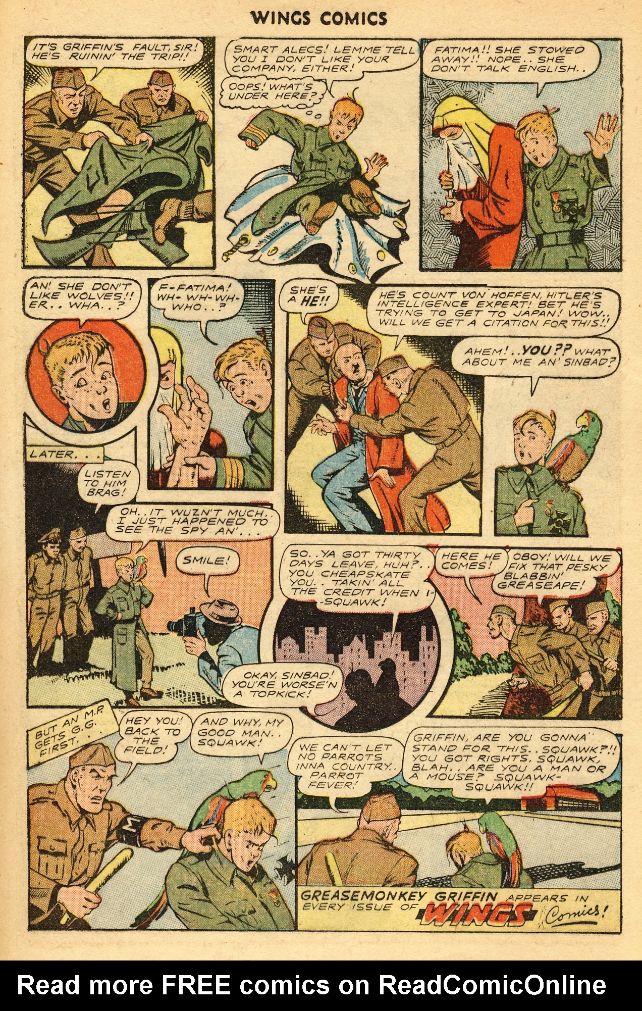 Read online Wings Comics comic -  Issue #63 - 24