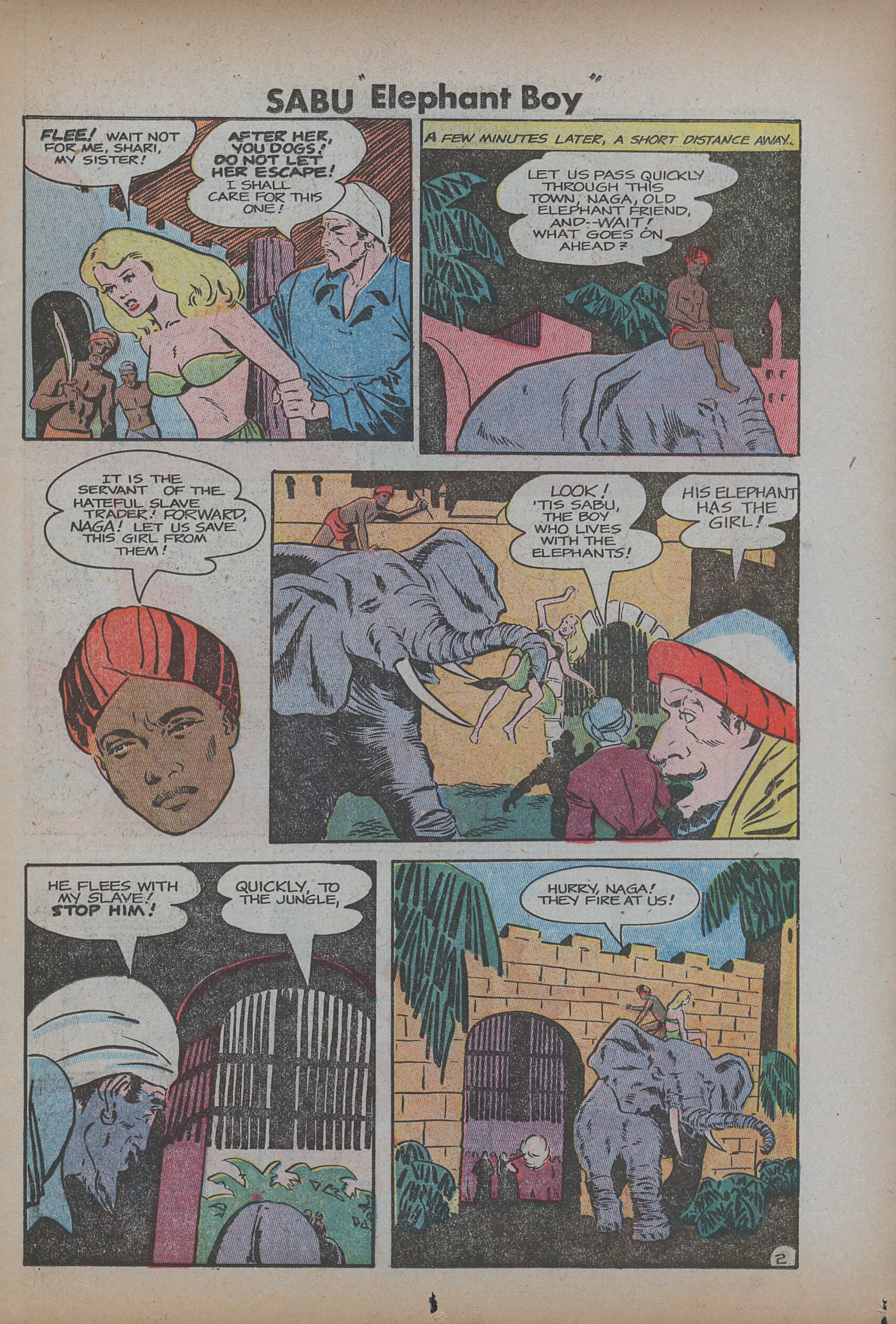 Read online Sabu: Elephant Boy comic -  Issue #1 - 11