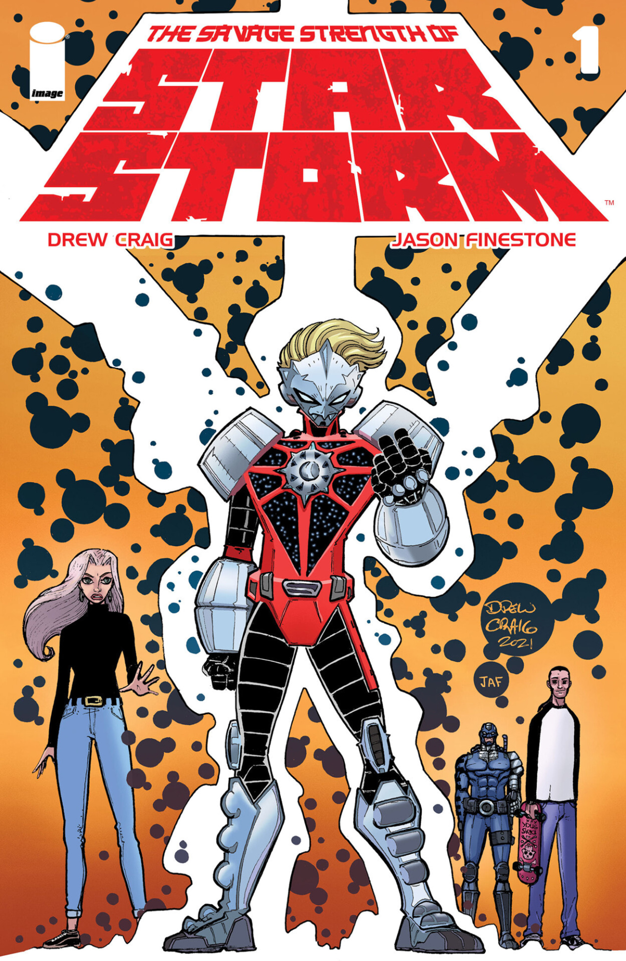 Read online The Savage Strength of Starstorm comic -  Issue #1 - 1