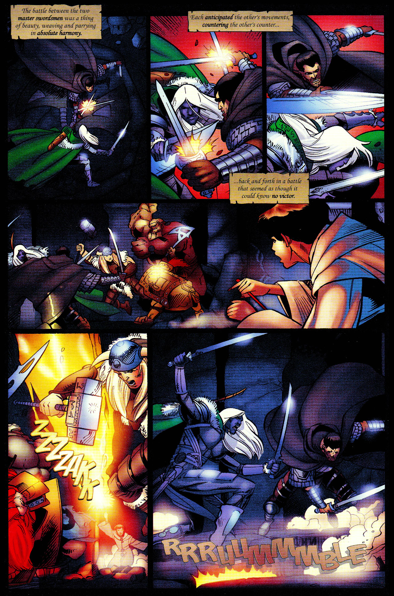 Read online Forgotten Realms: Streams of Silver comic -  Issue #3 - 17