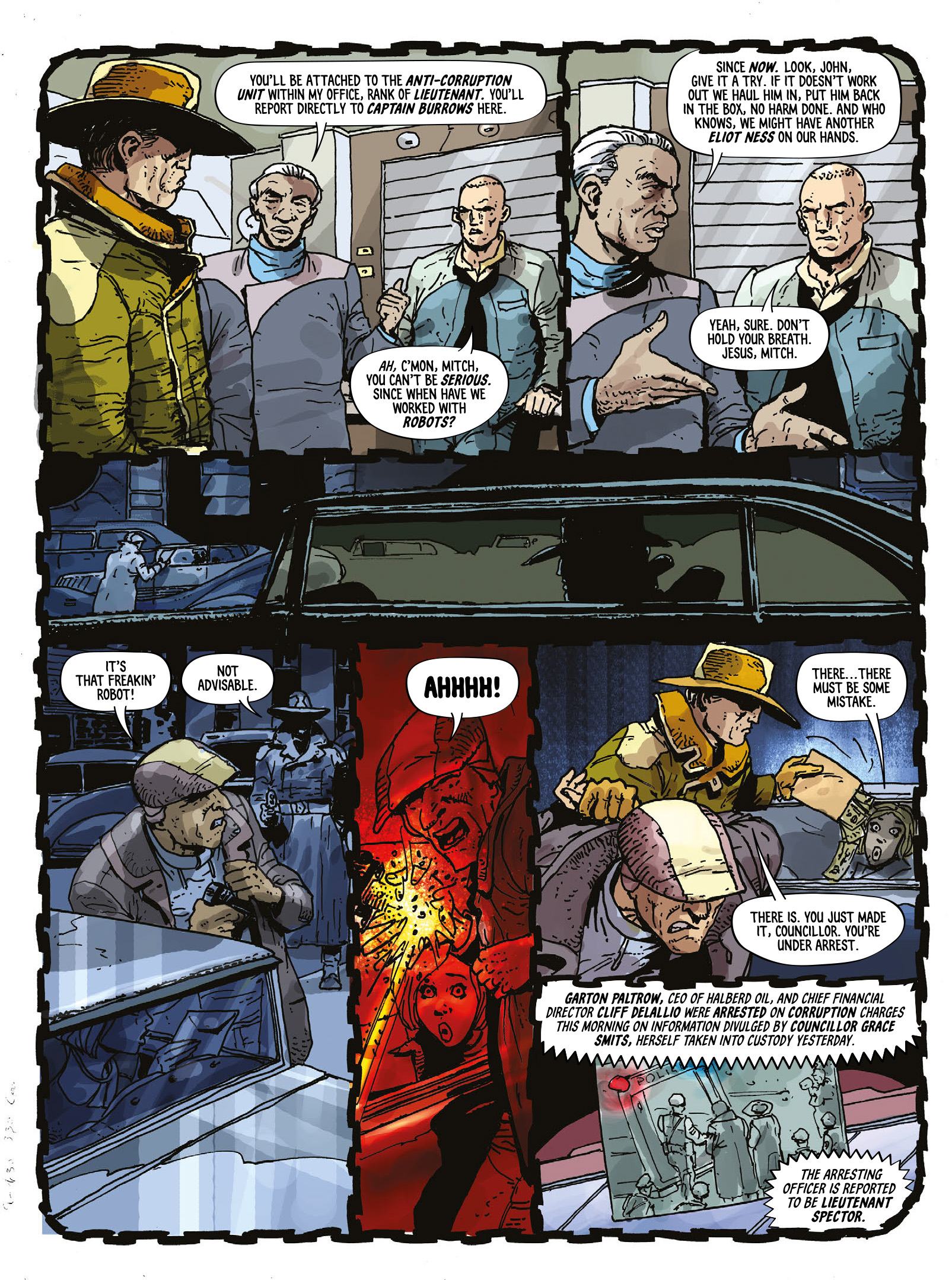 Read online Judge Dredd Megazine (Vol. 5) comic -  Issue #455 - 24