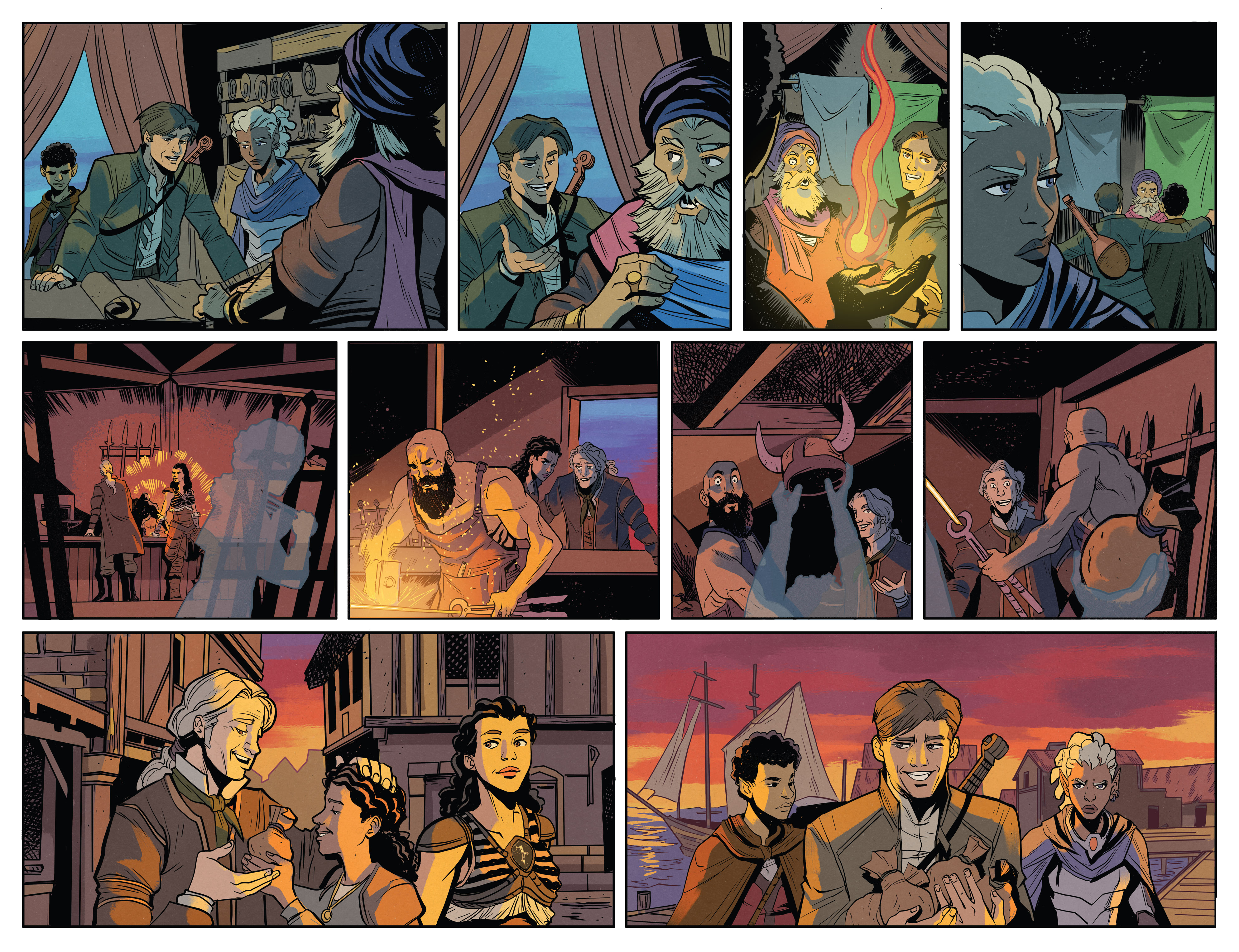Read online Dungeons & Dragons: Honor Among Thieves - The Feast of the Moon comic -  Issue # TPB - 33