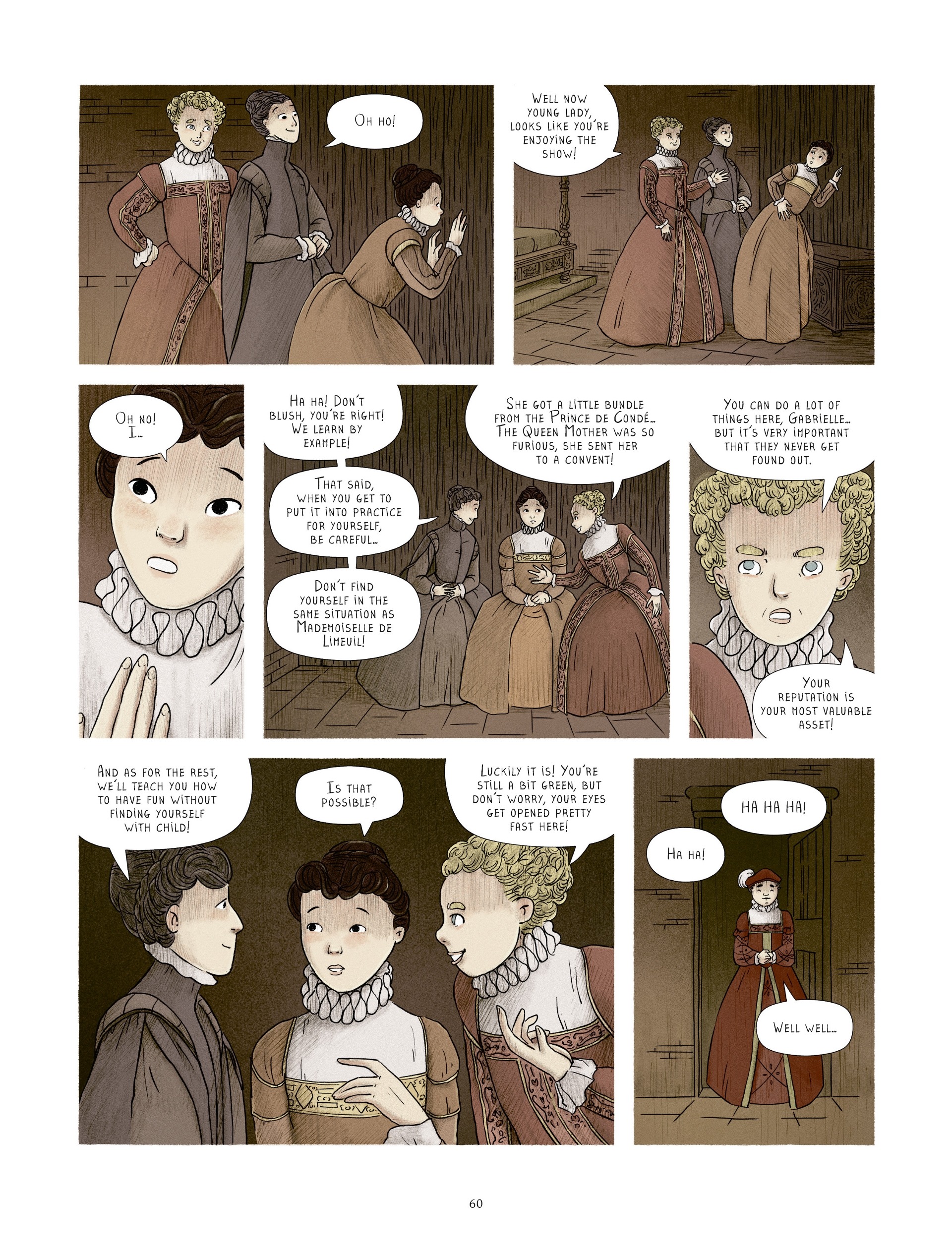 Read online Catherine de' Medici, The Flying Squadron: The Good Girl comic -  Issue # TPB - 58