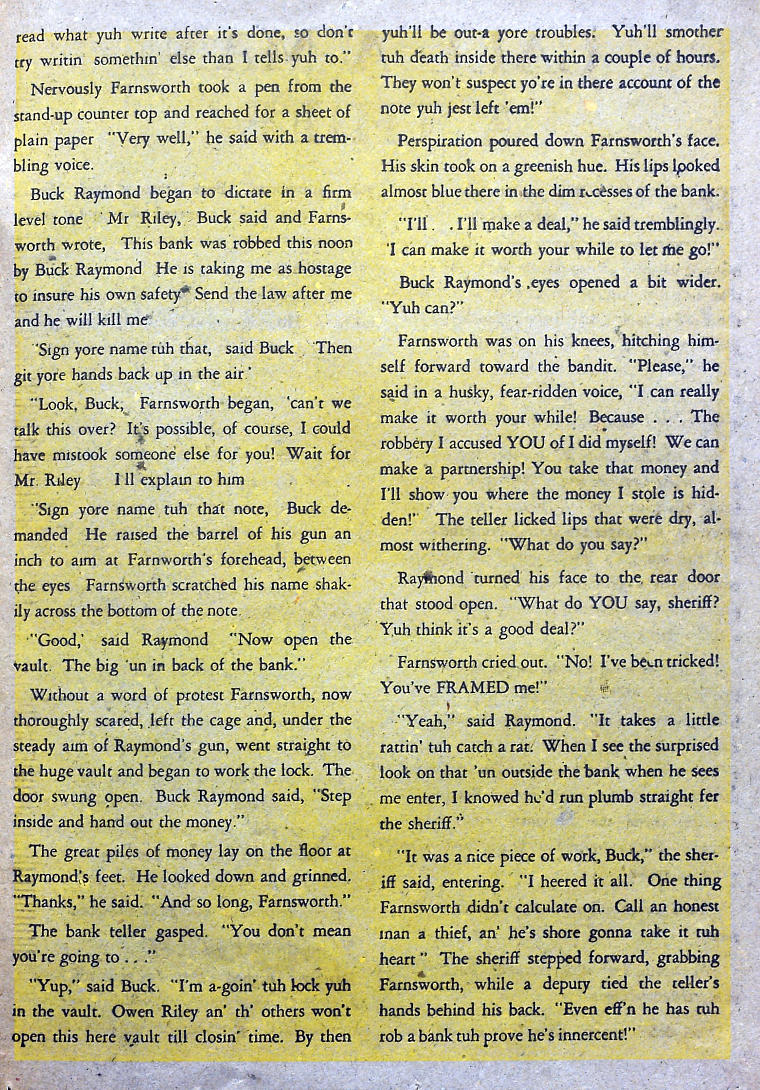 Read online Western Outlaws (1948) comic -  Issue #17 - 25