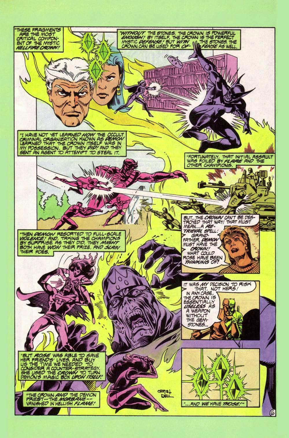 Read online Champions (1986) comic -  Issue #4 - 7