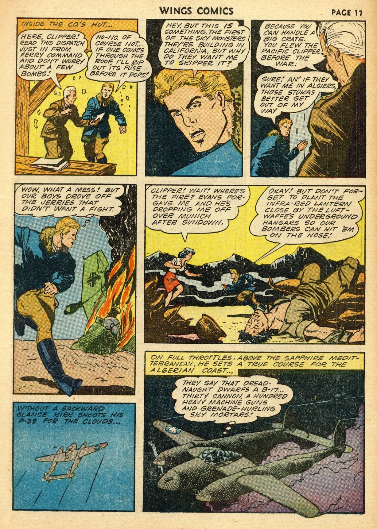 Read online Wings Comics comic -  Issue #32 - 19