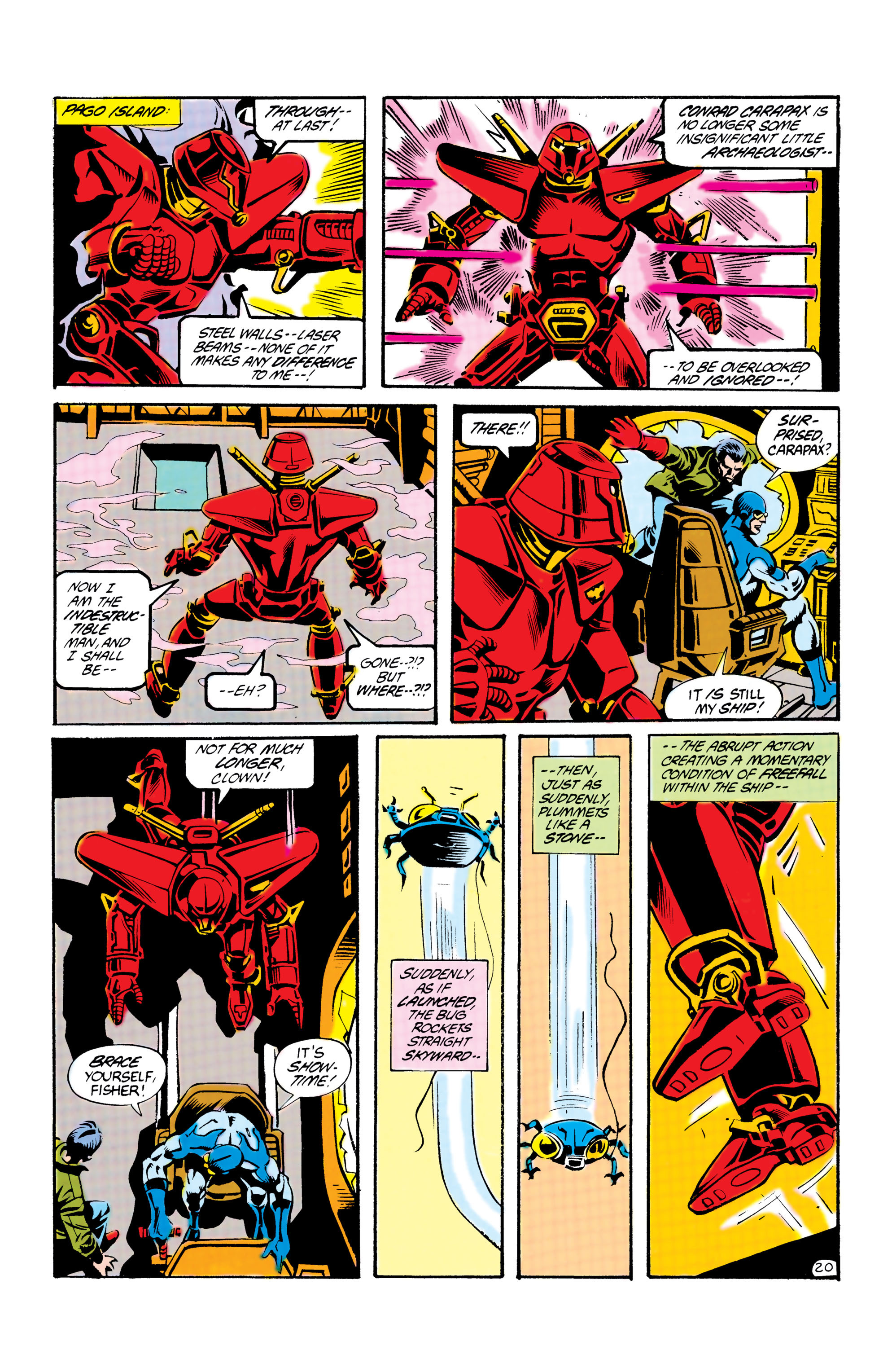 Read online Blue Beetle (1986) comic -  Issue #15 - 21