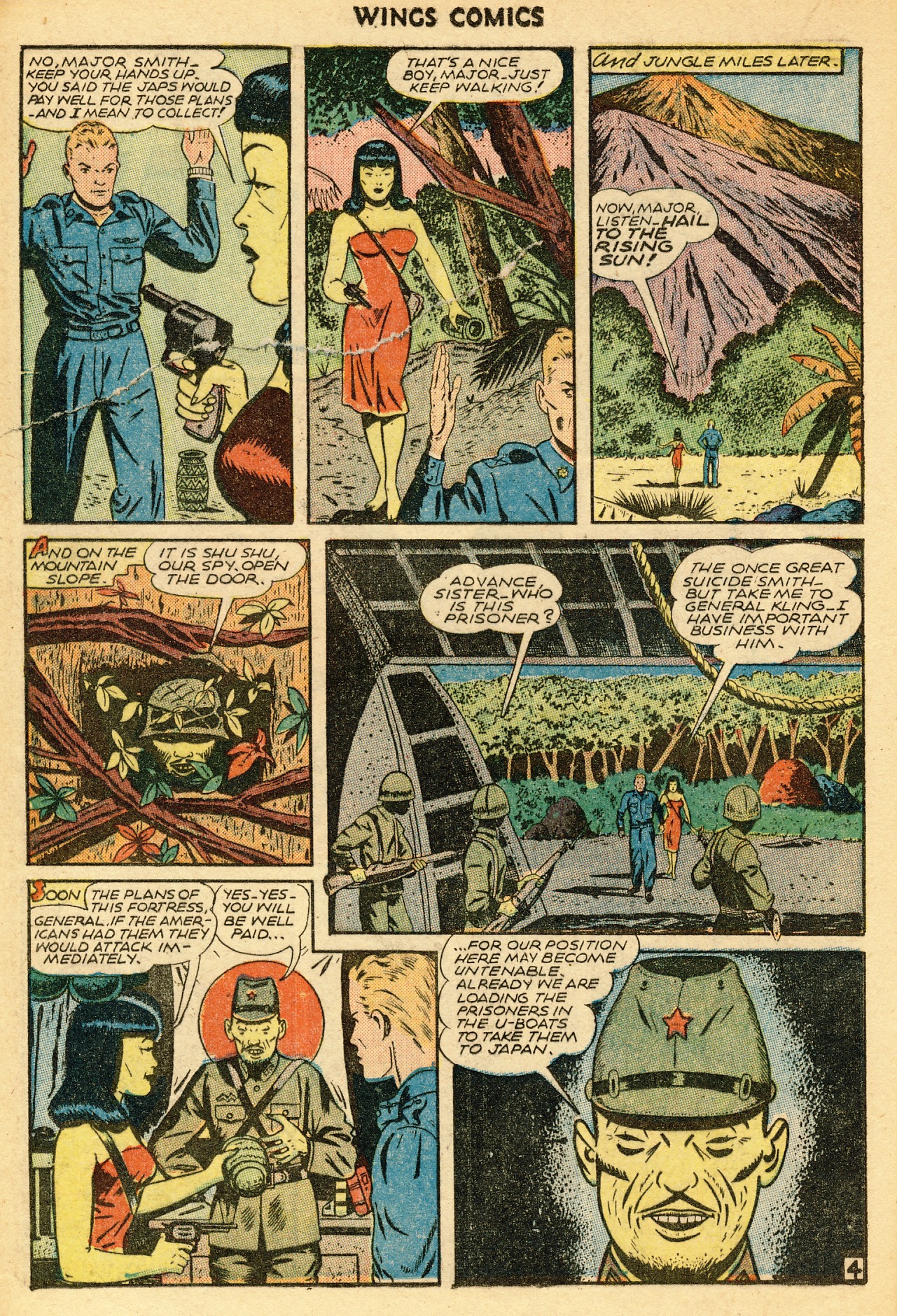 Read online Wings Comics comic -  Issue #63 - 16