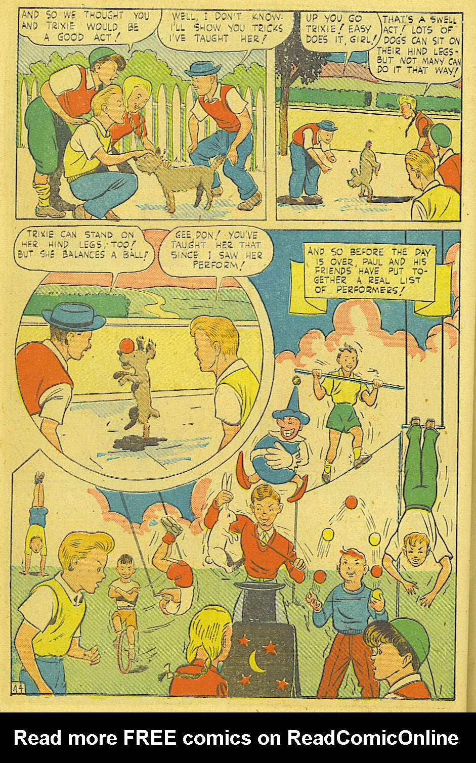 Read online Super-Mystery Comics comic -  Issue #24 - 45