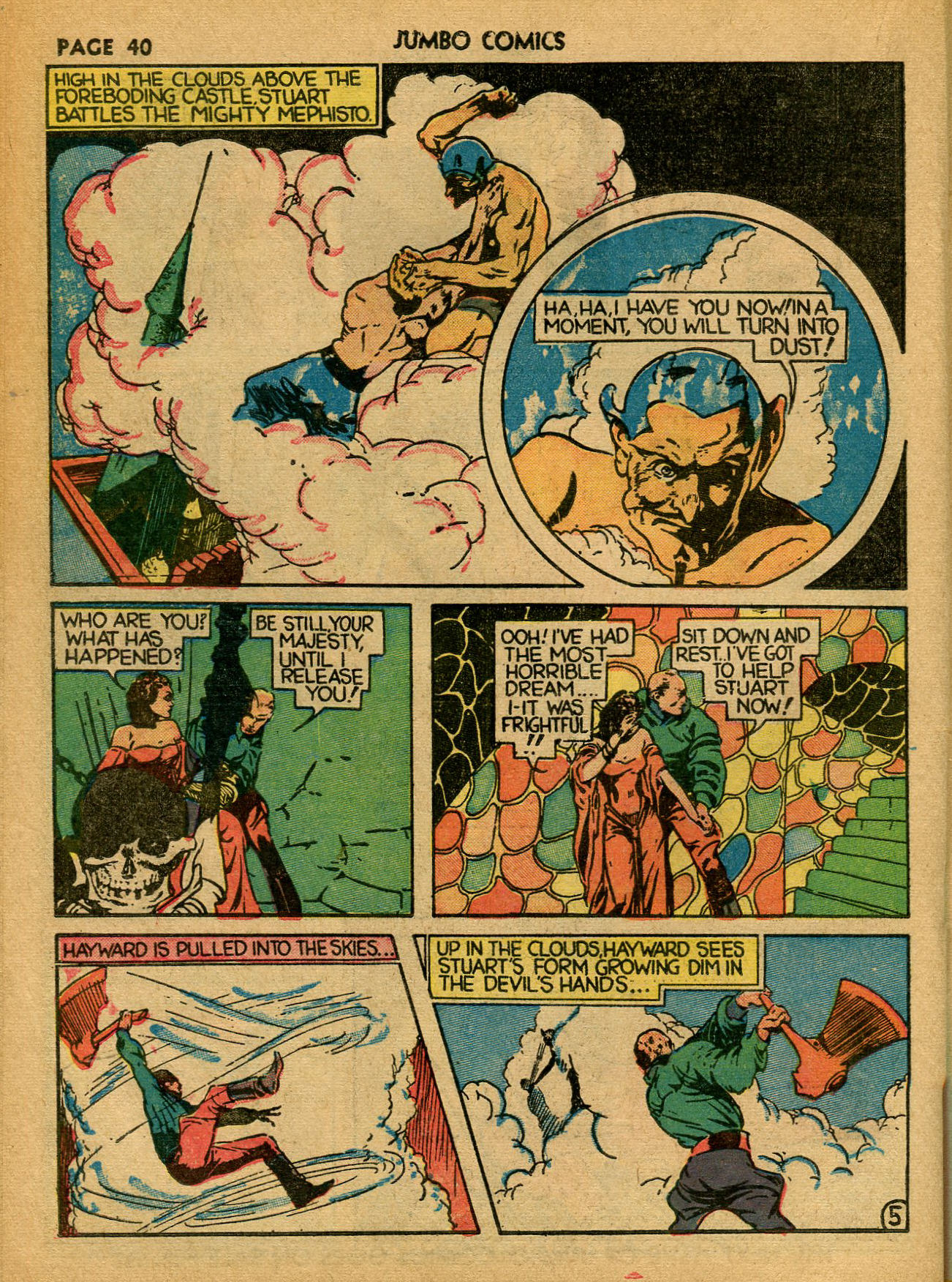 Read online Jumbo Comics comic -  Issue #12 - 42