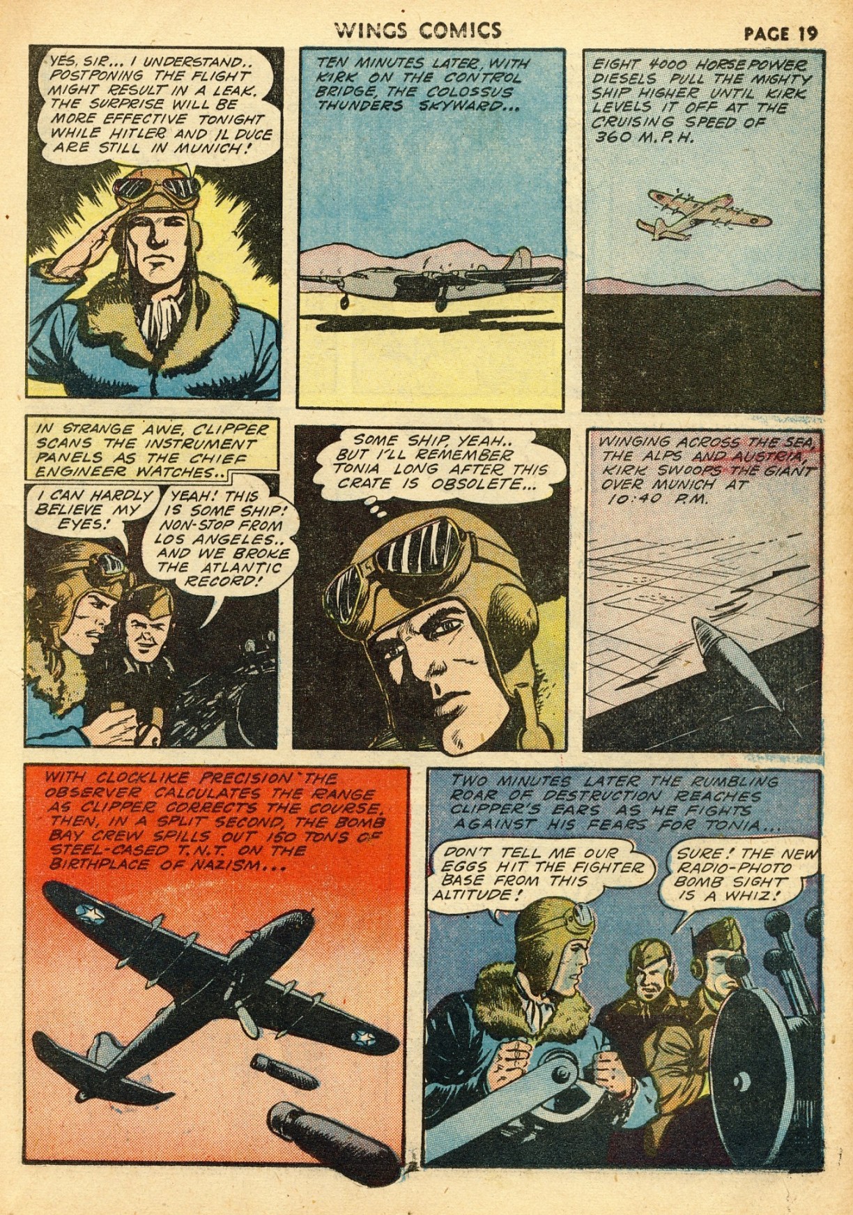 Read online Wings Comics comic -  Issue #32 - 21