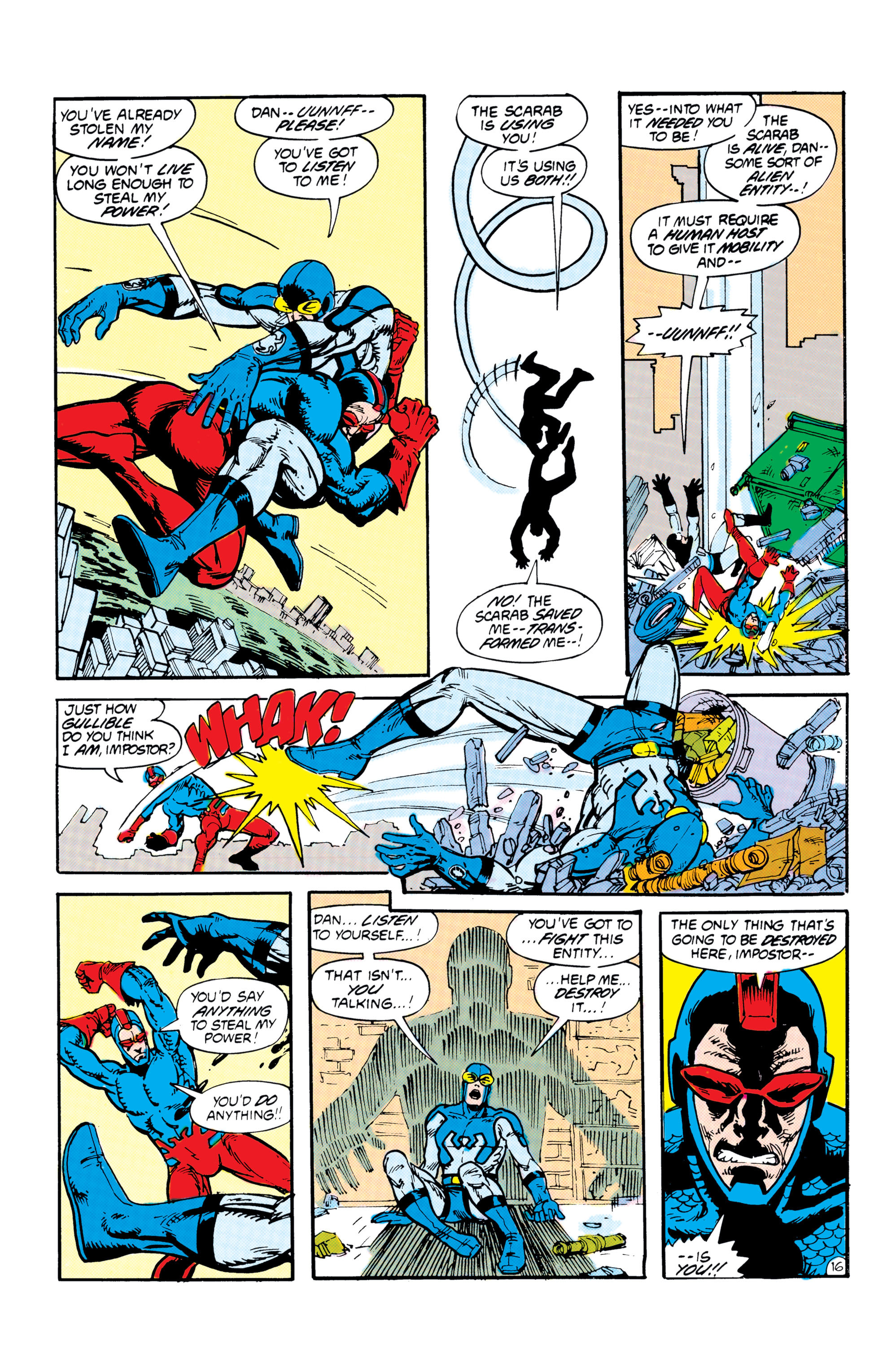 Read online Blue Beetle (1986) comic -  Issue #18 - 17