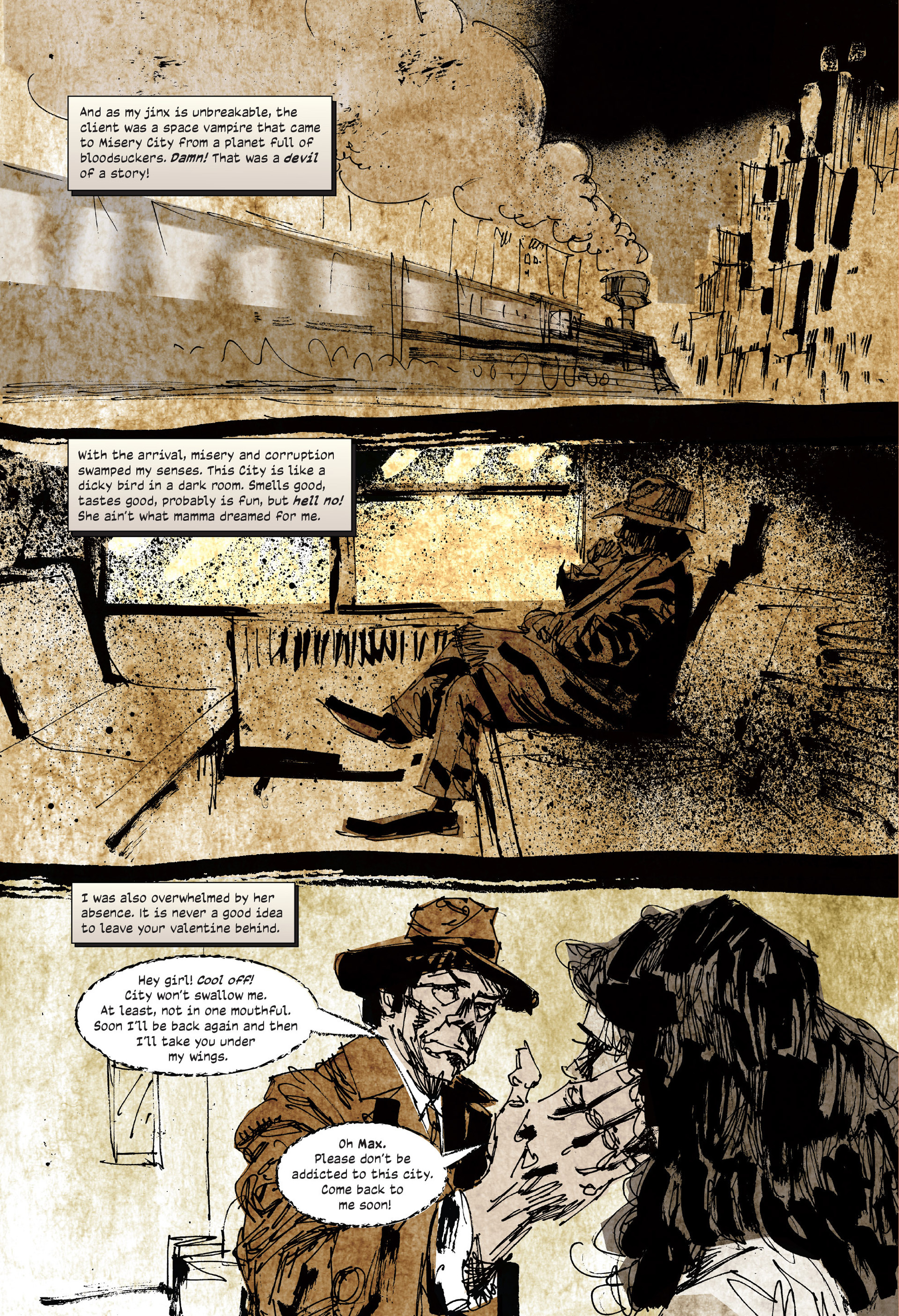 Read online Misery City comic -  Issue #3 - 6