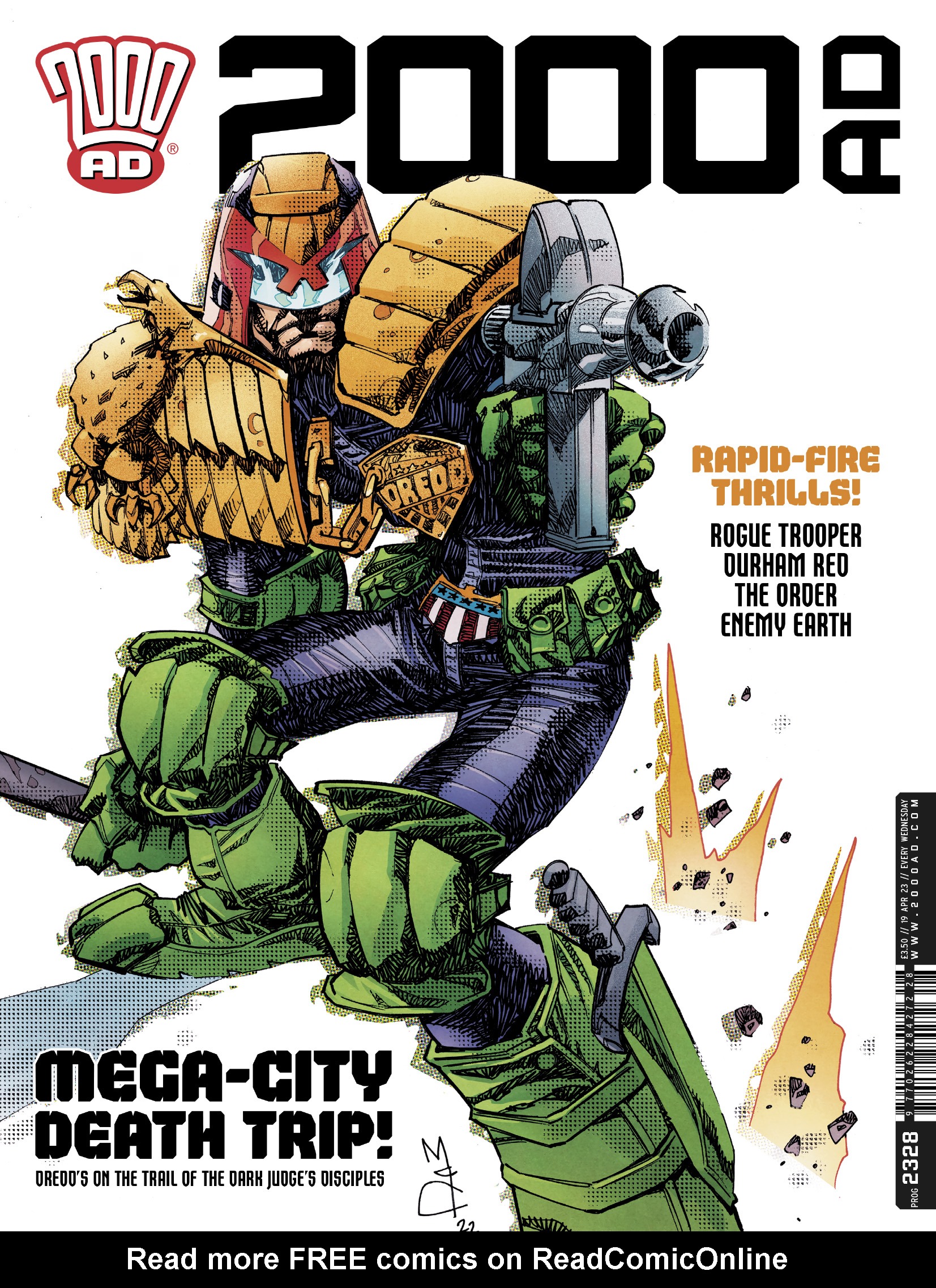Read online 2000 AD comic -  Issue #2328 - 1