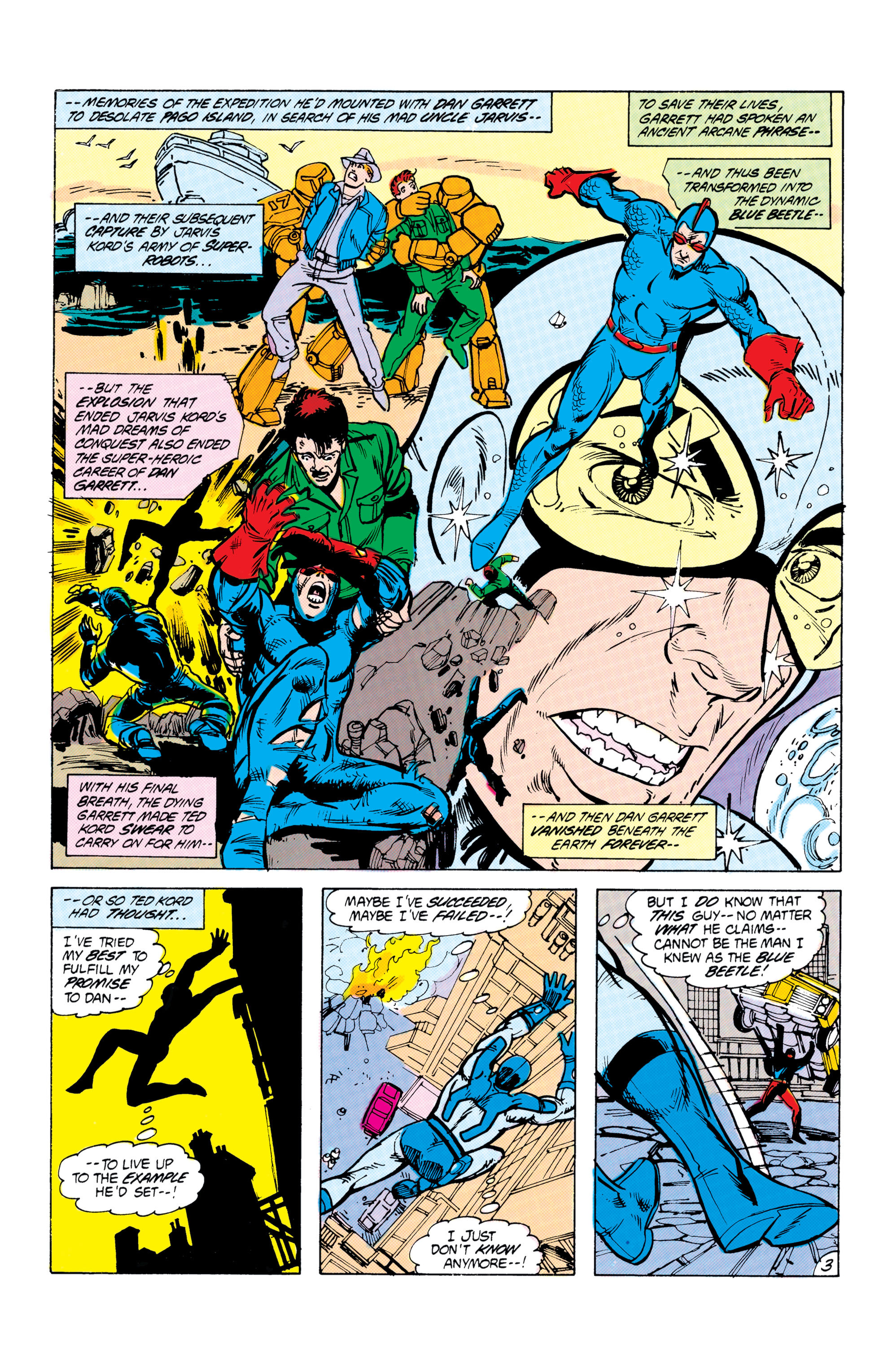 Read online Blue Beetle (1986) comic -  Issue #18 - 4