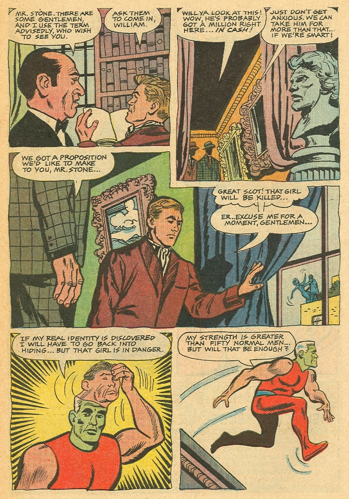 Read online Frankenstein (1964) comic -  Issue #2 - 10