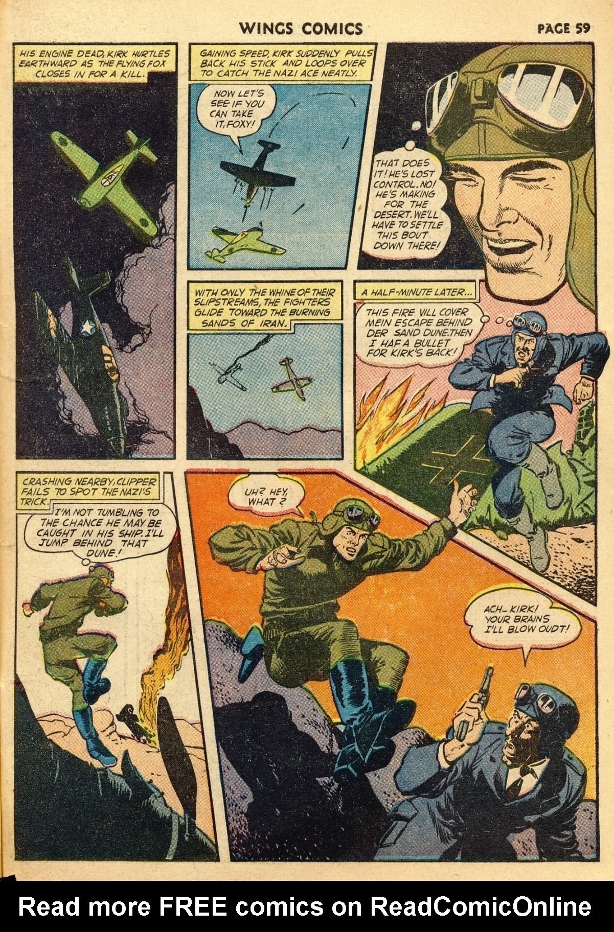 Read online Wings Comics comic -  Issue #29 - 61