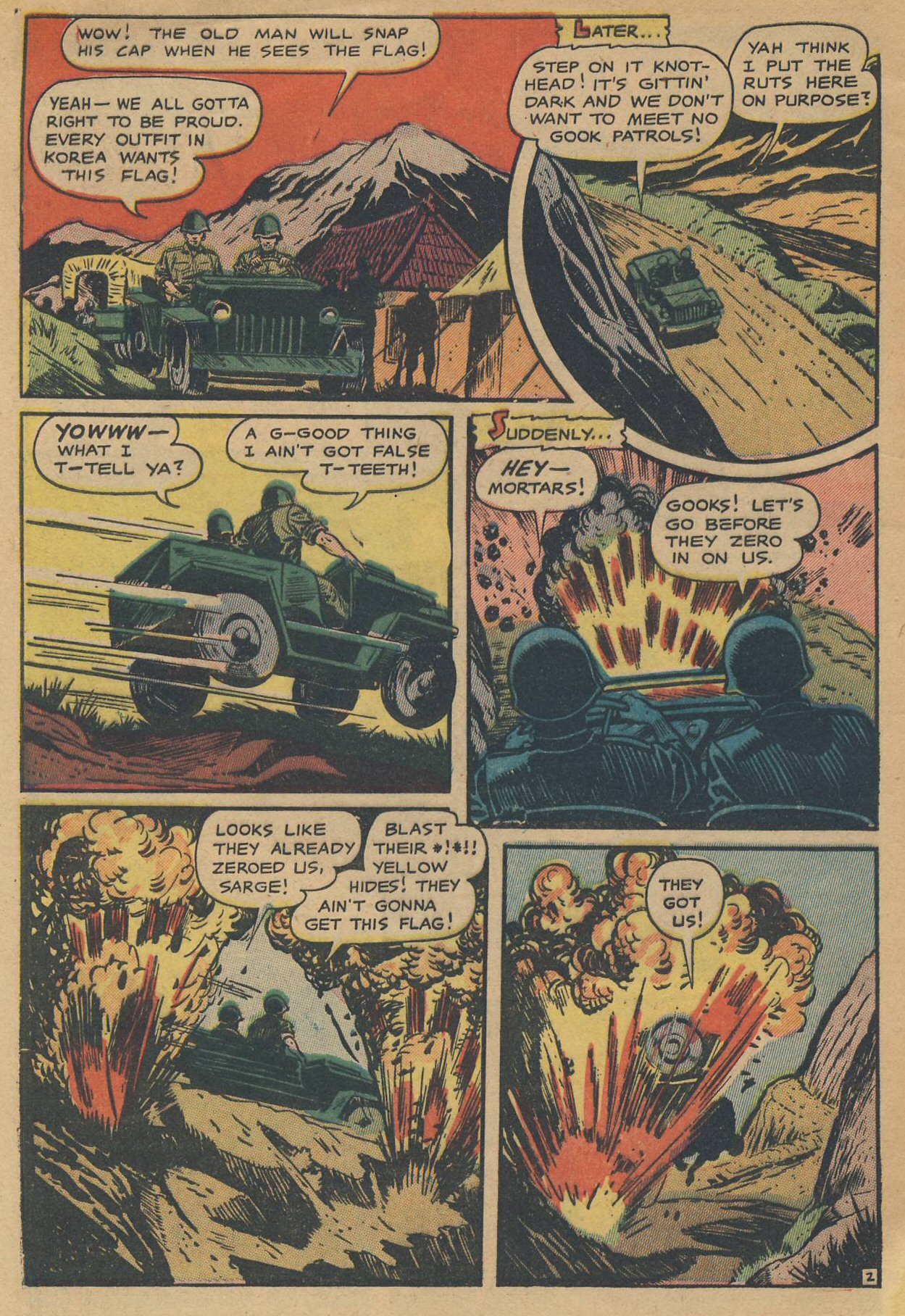 Read online G-I in Battle (1952) comic -  Issue #1 - 4