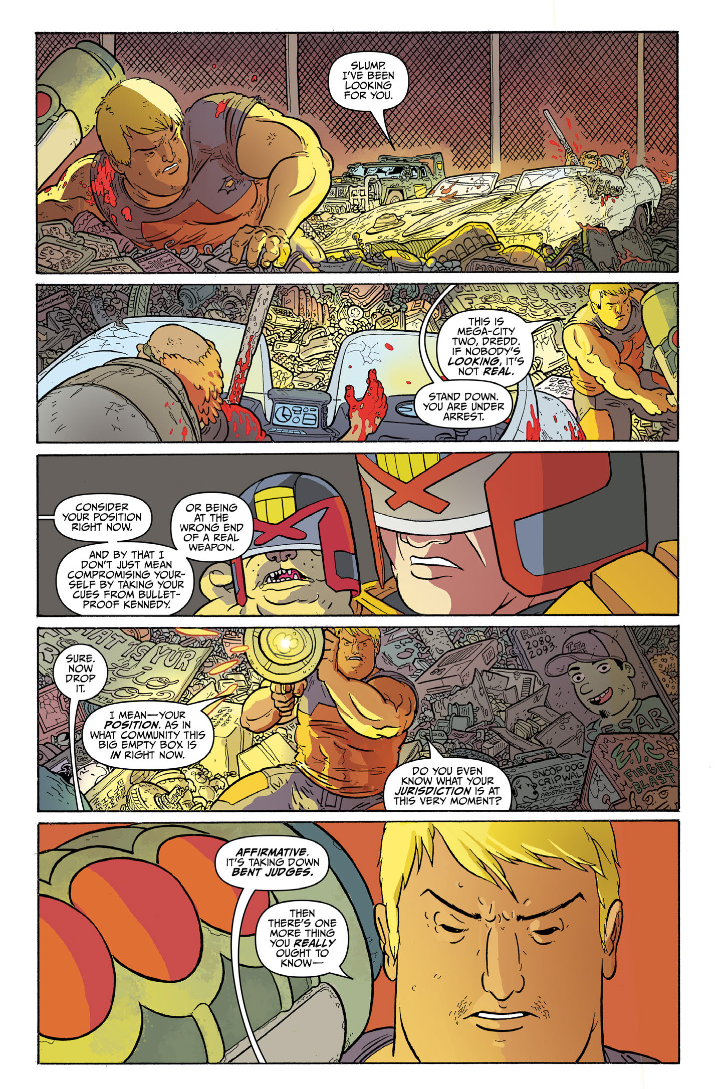 Read online Judge Dredd Megazine (Vol. 5) comic -  Issue #455 - 99