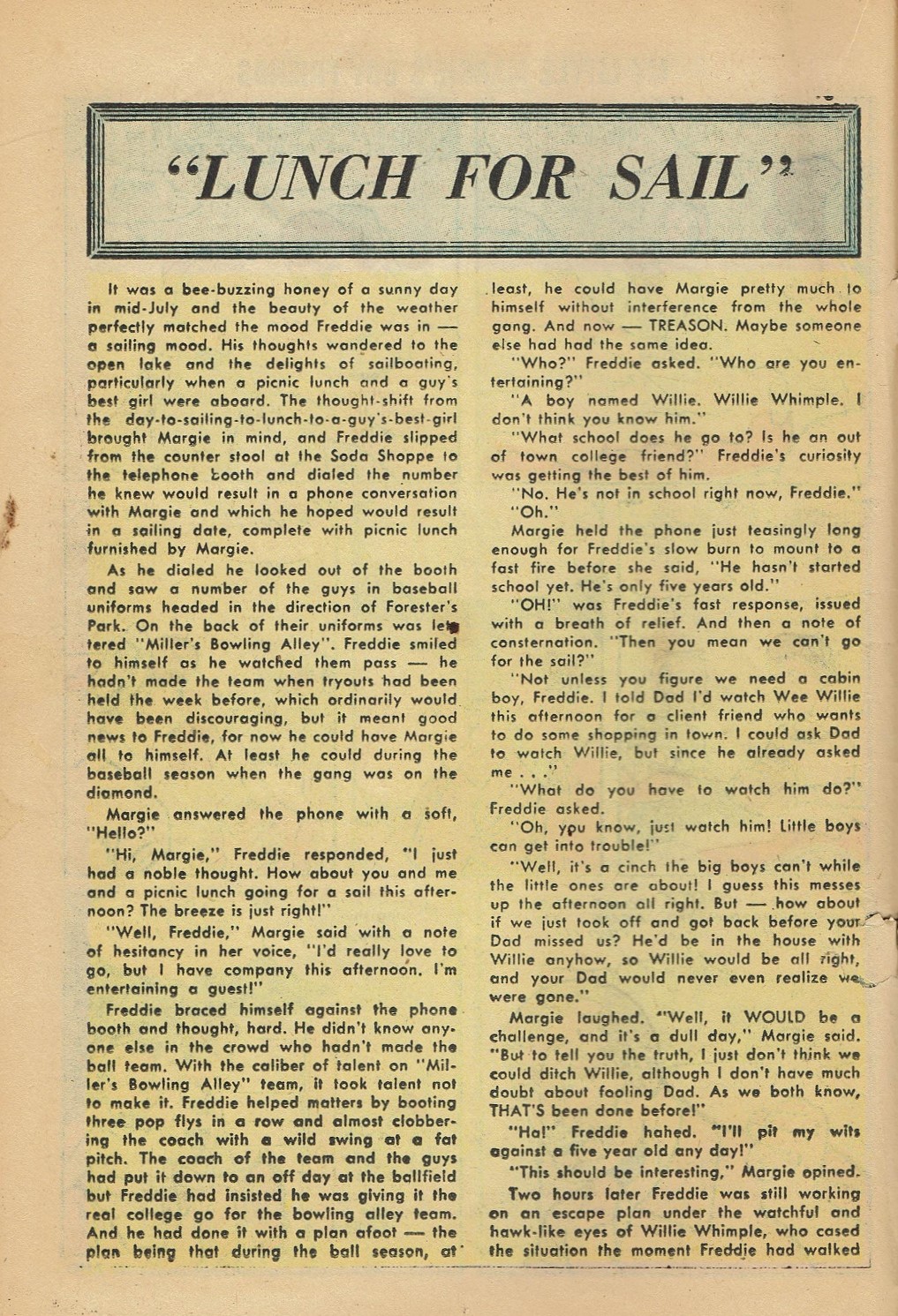 Read online My Little Margie's Boy Friends comic -  Issue #2 - 18