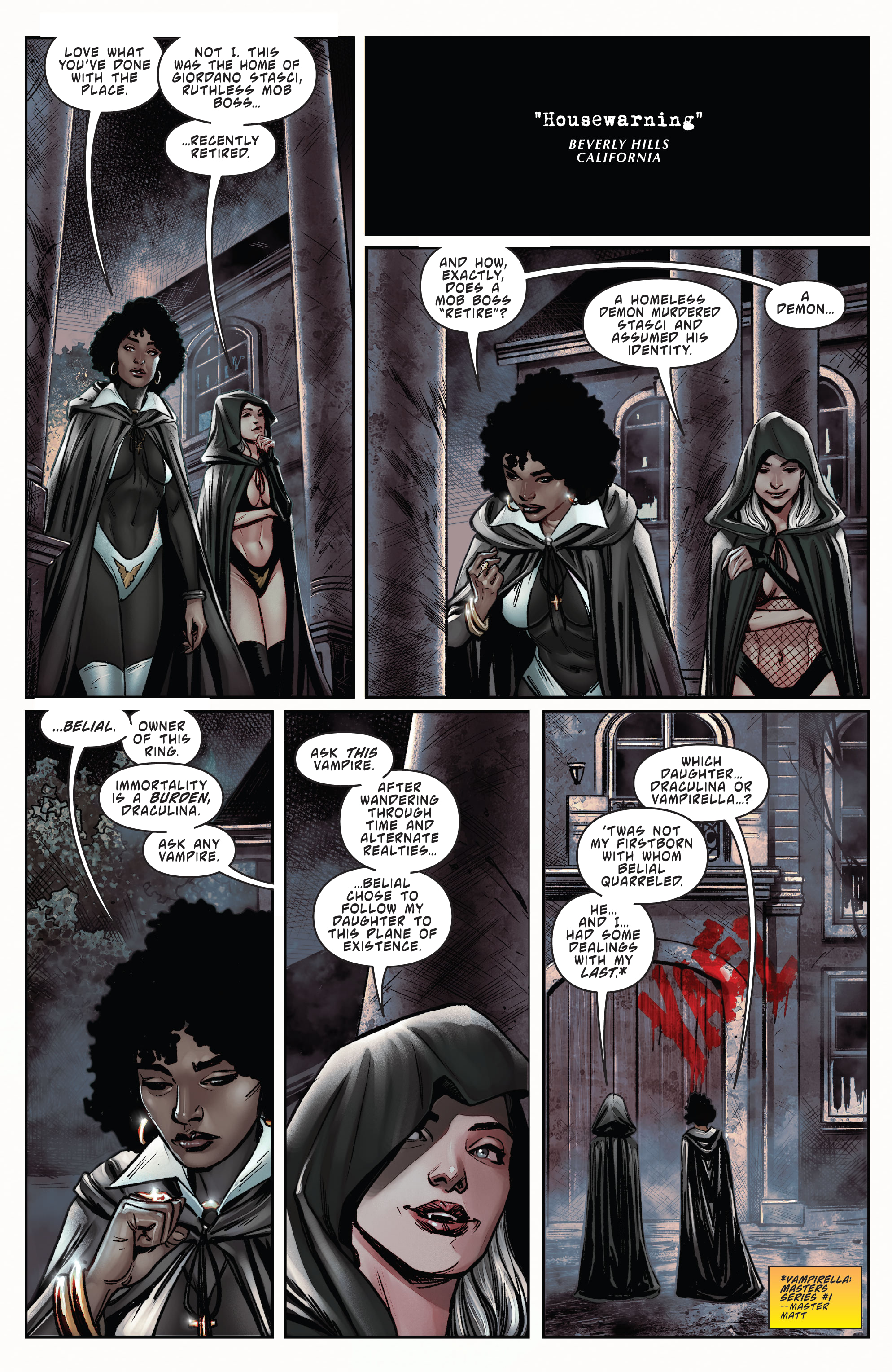 Read online Draculina: Blood Simple comic -  Issue #3 - 8