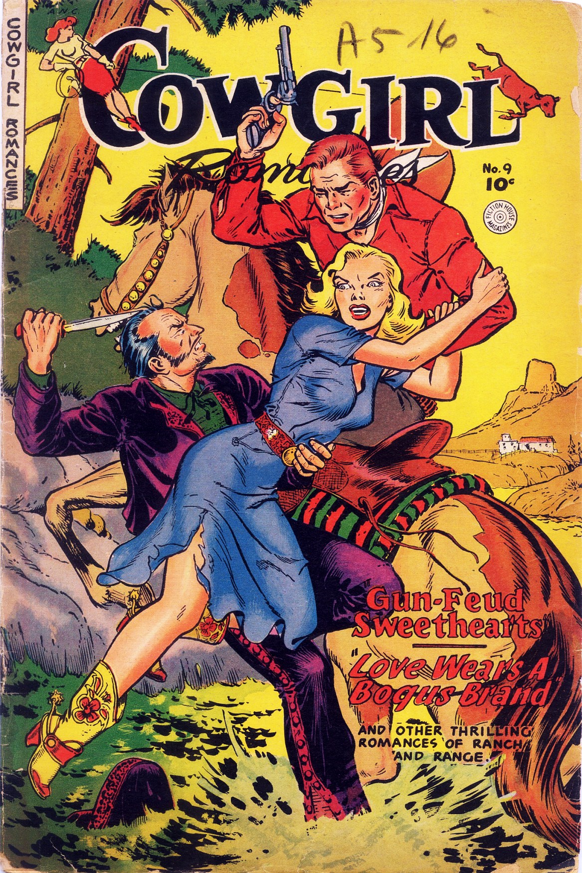 Read online Cowgirl Romances (1950) comic -  Issue #9 - 1