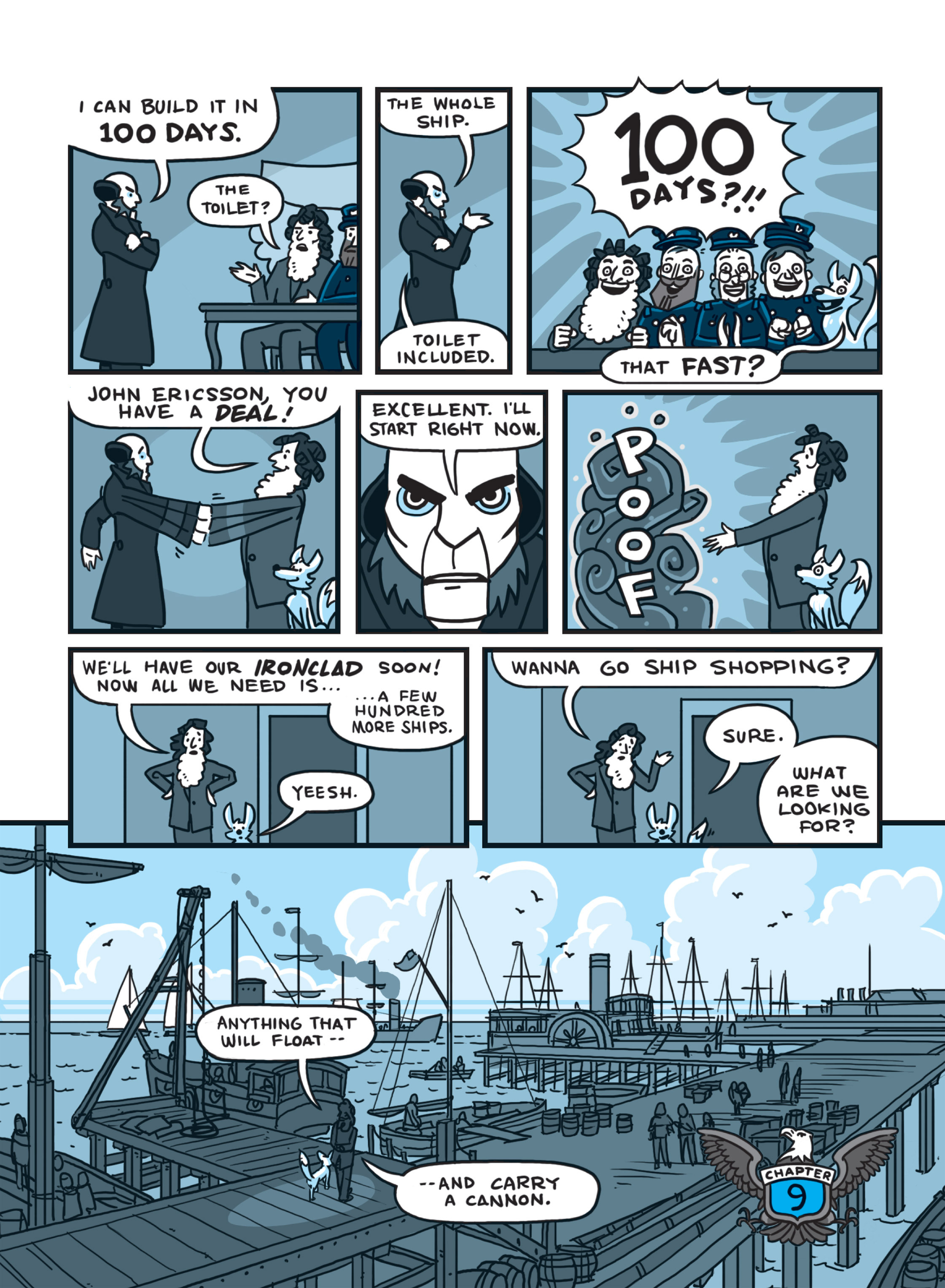 Read online Nathan Hale's Hazardous Tales comic -  Issue # TPB 2 - 45