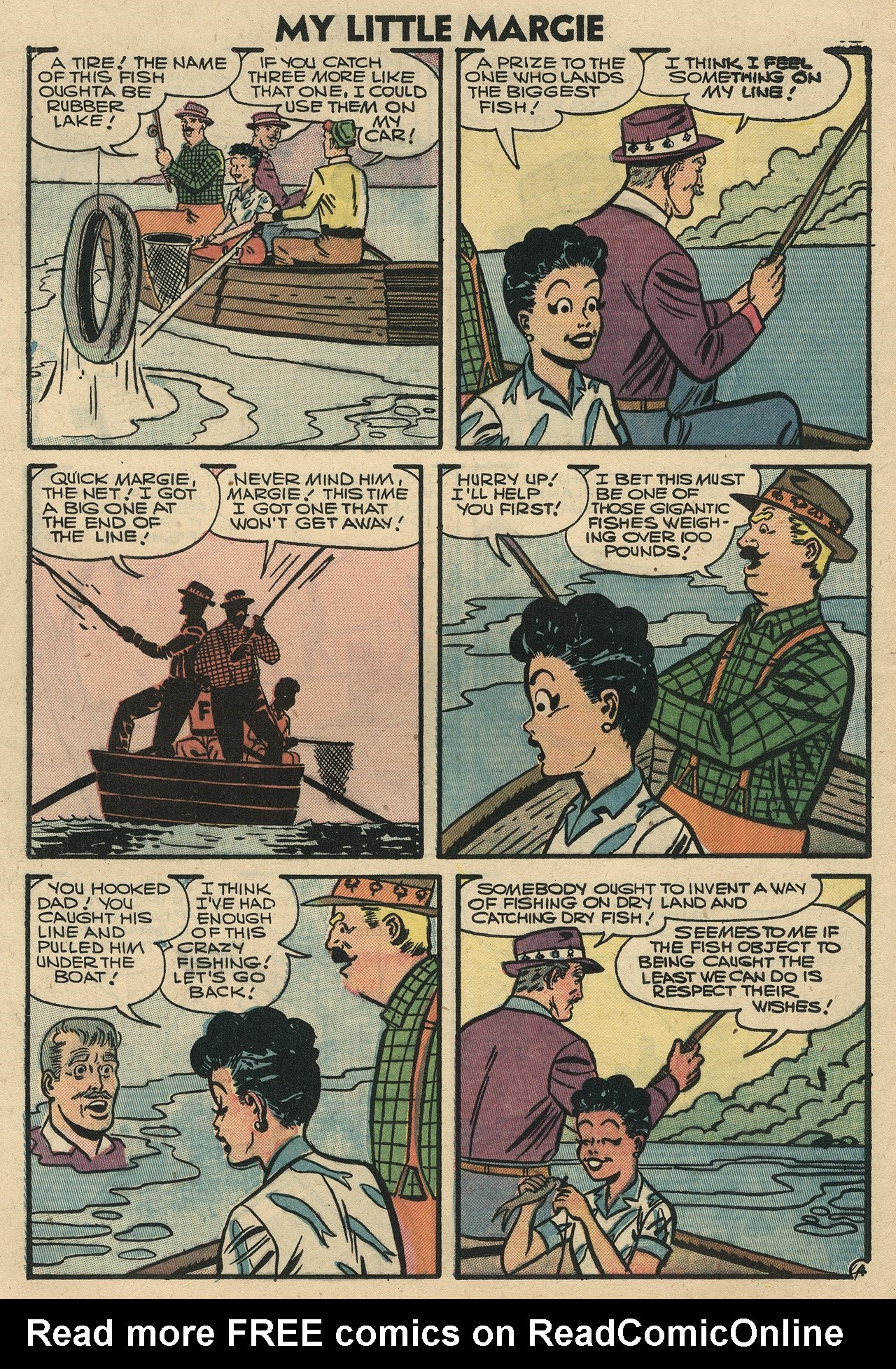 Read online My Little Margie (1954) comic -  Issue #14 - 12