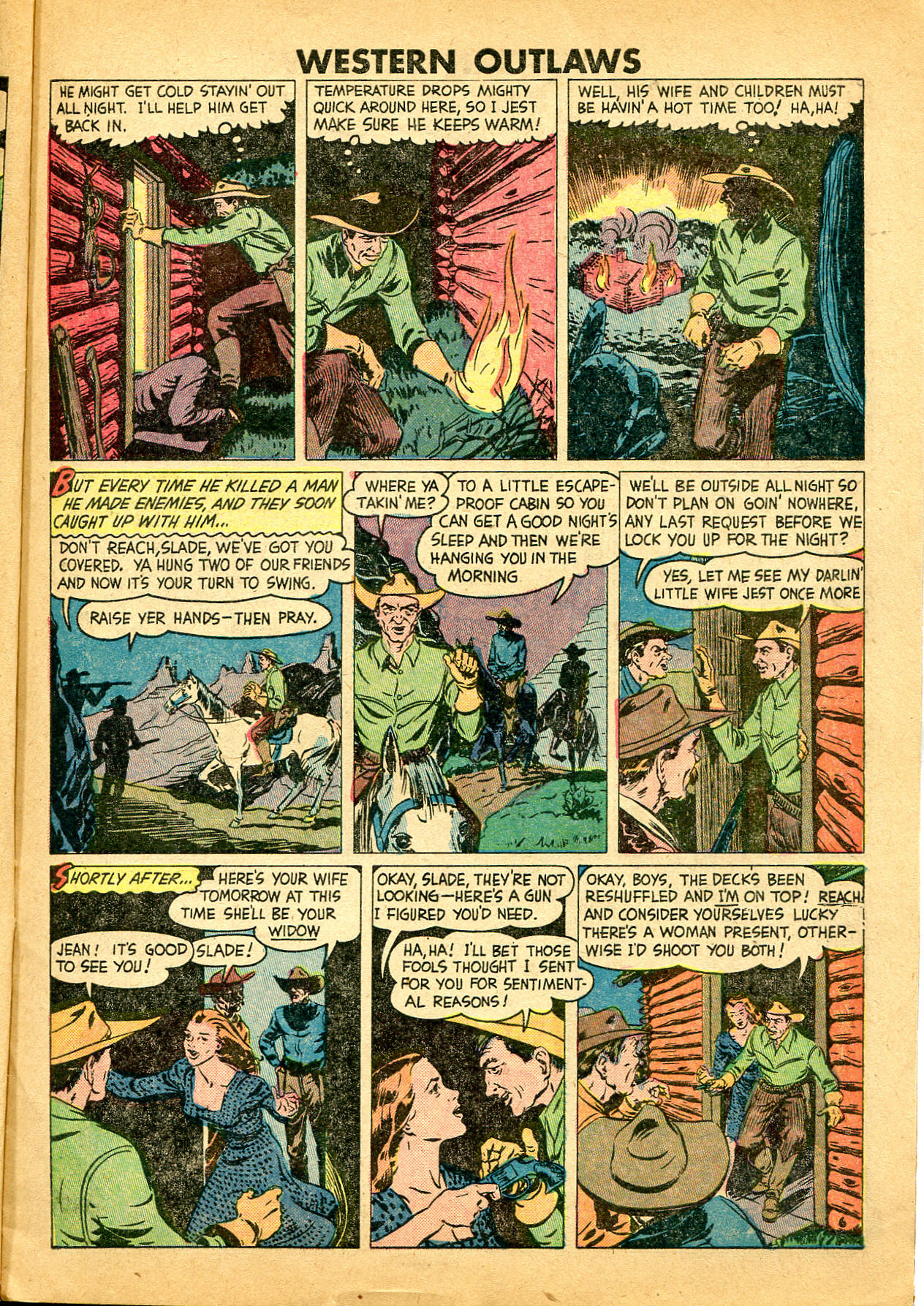 Read online Western Outlaws (1948) comic -  Issue #21 - 7