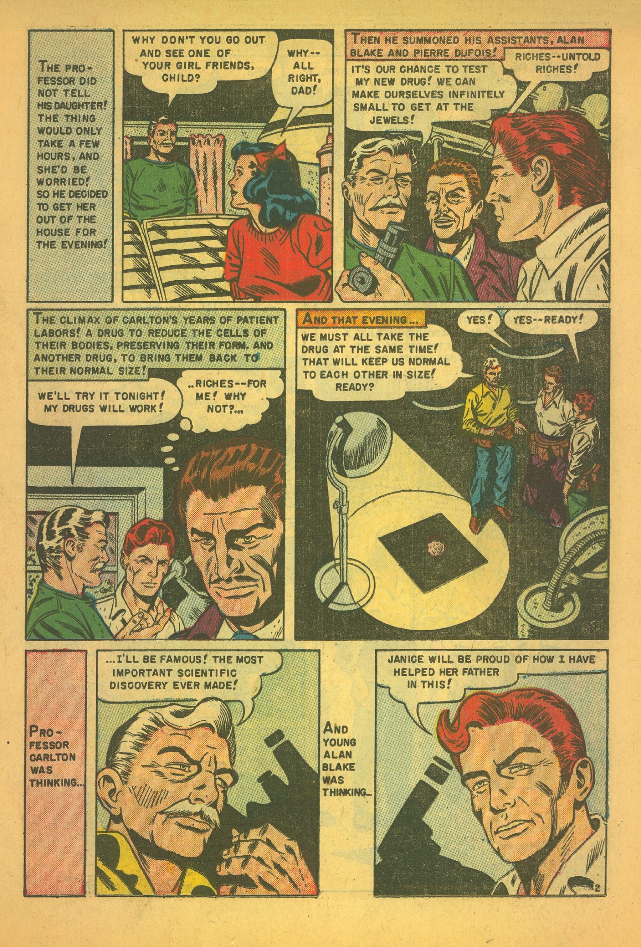 Read online Strange Worlds (1950) comic -  Issue #5 - 19