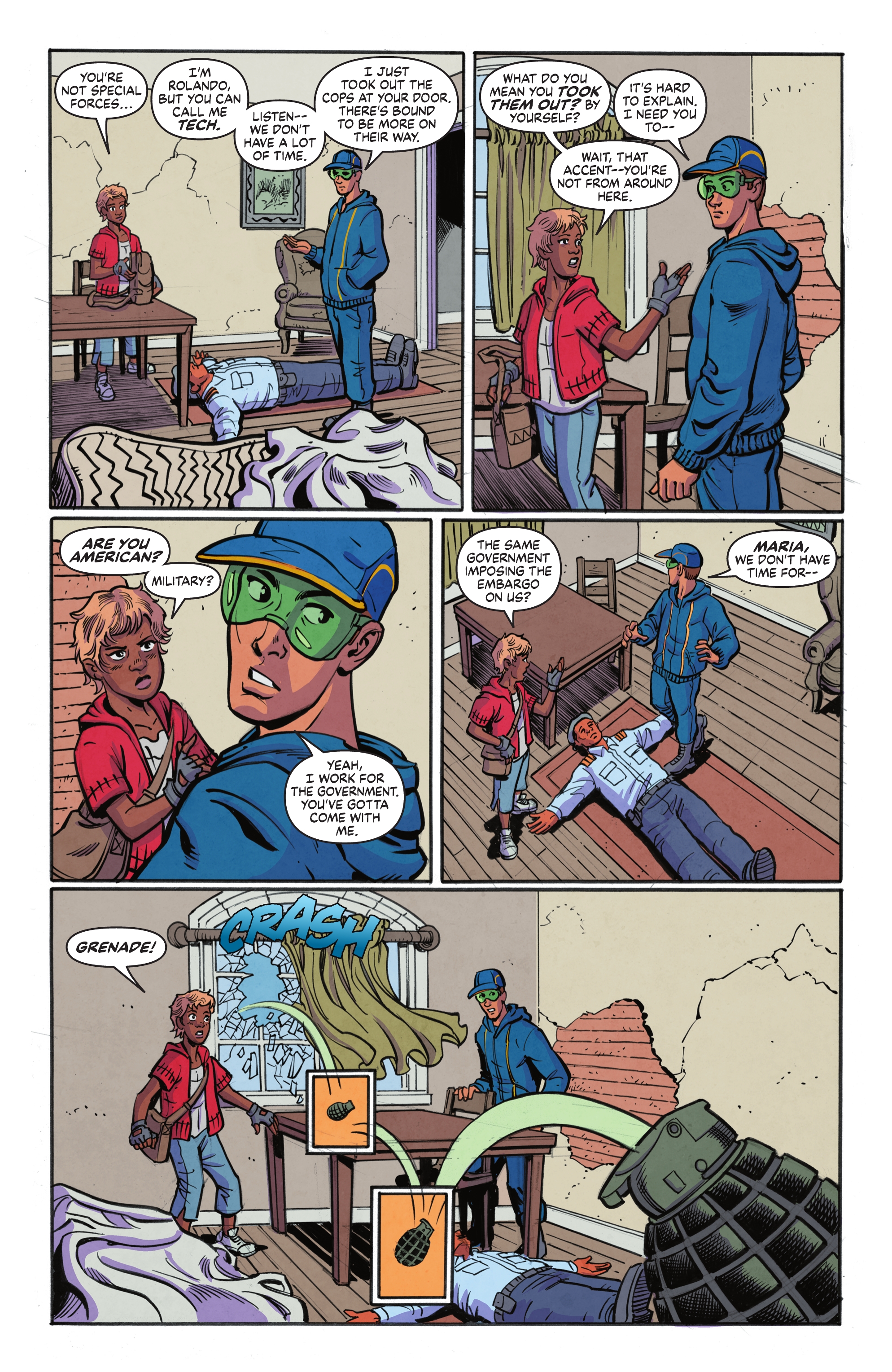 Read online New Talent Showcase: The Milestone Initiative comic -  Issue # TPB - 56