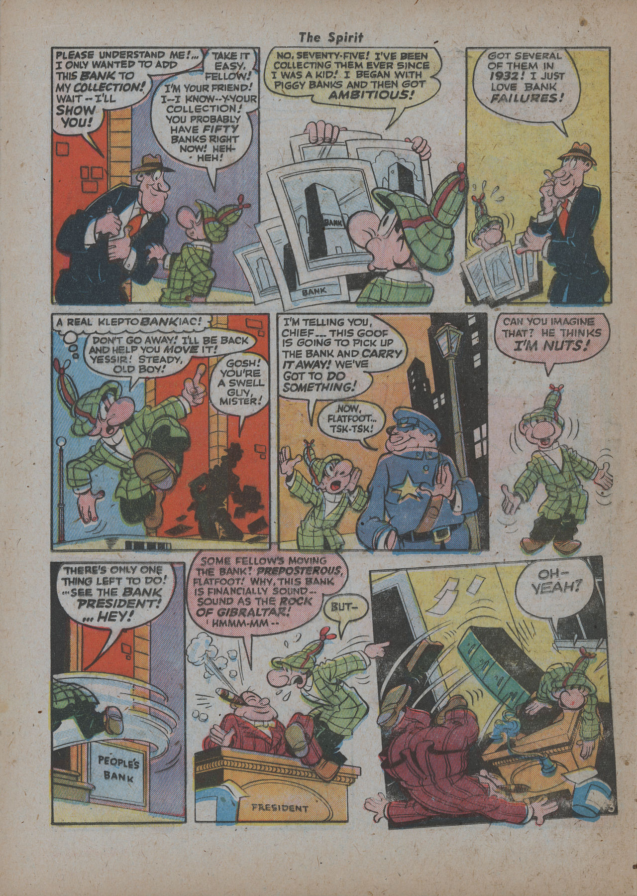 Read online The Spirit (1944) comic -  Issue #16 - 20