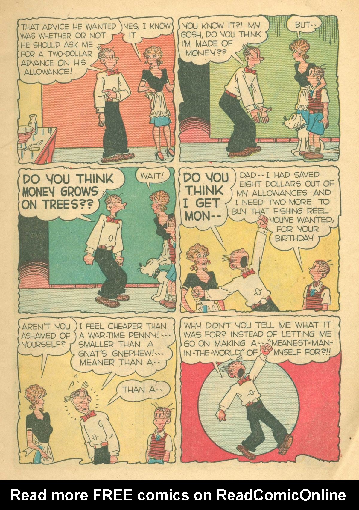 Read online Blondie Comics (1947) comic -  Issue #2 - 5