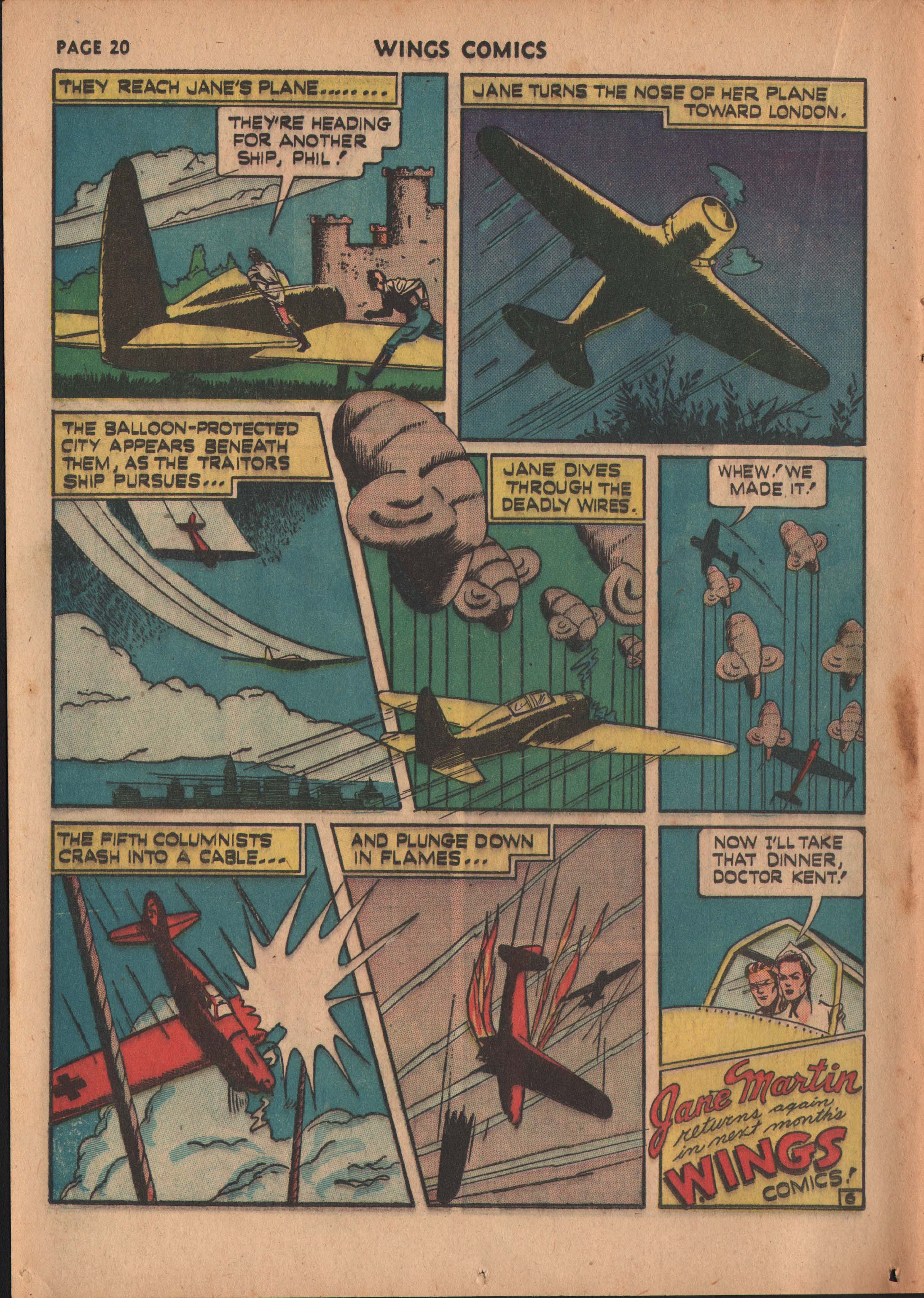 Read online Wings Comics comic -  Issue #13 - 22