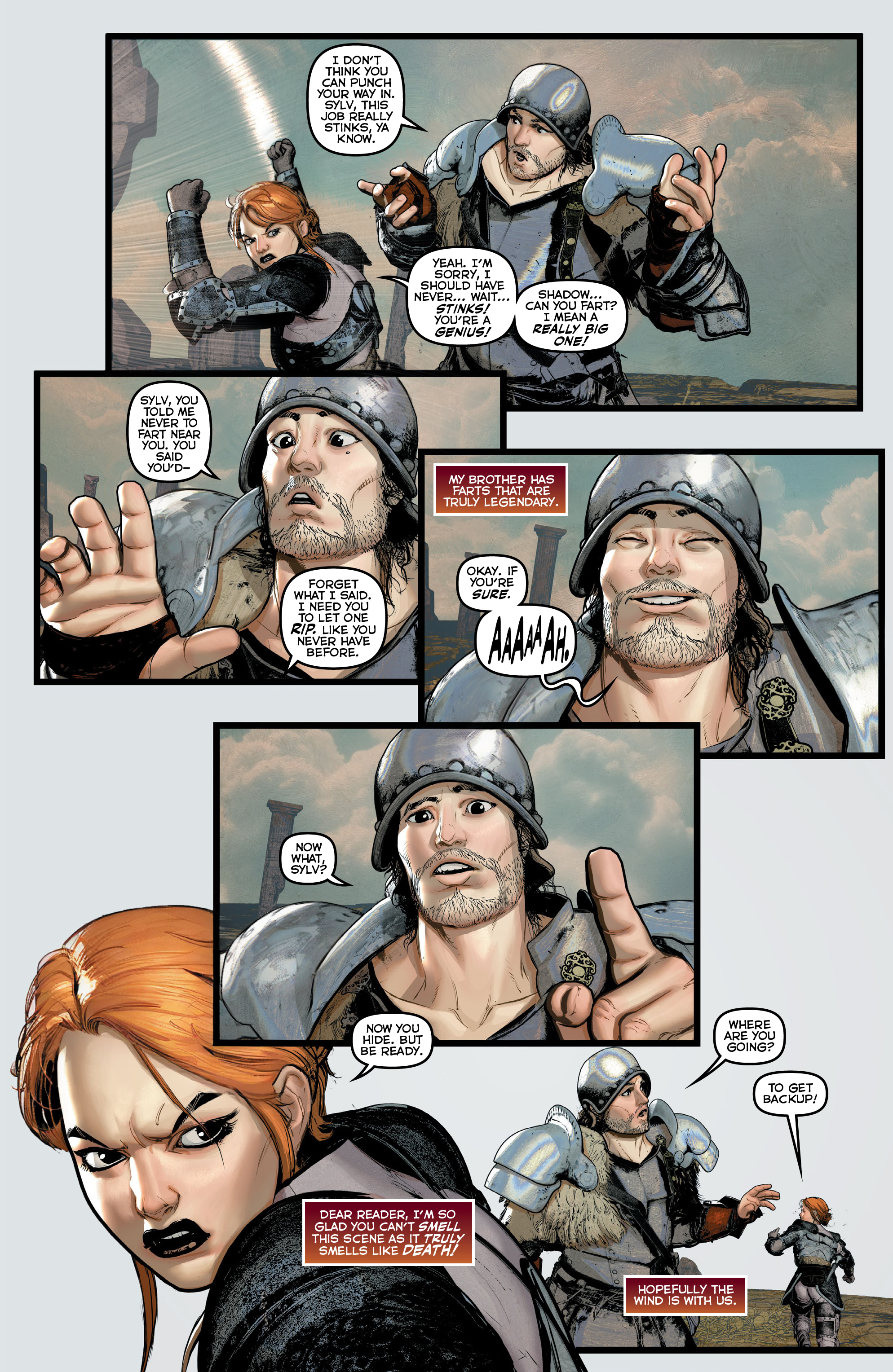 Read online The Last Barbarians comic -  Issue #5 - 22