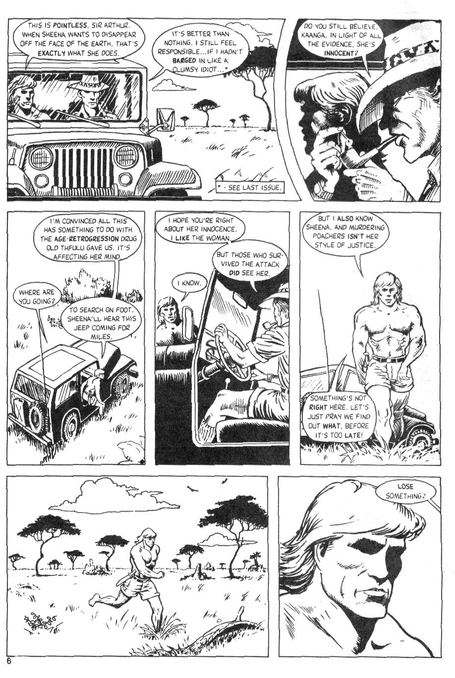 Read online Jungle Comics (1988) comic -  Issue #3 - 8