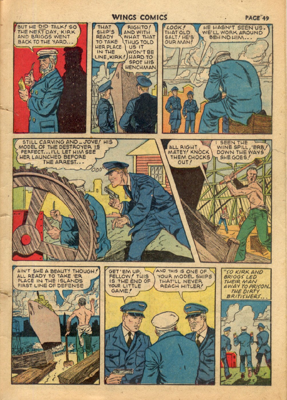 Read online Wings Comics comic -  Issue #21 - 51