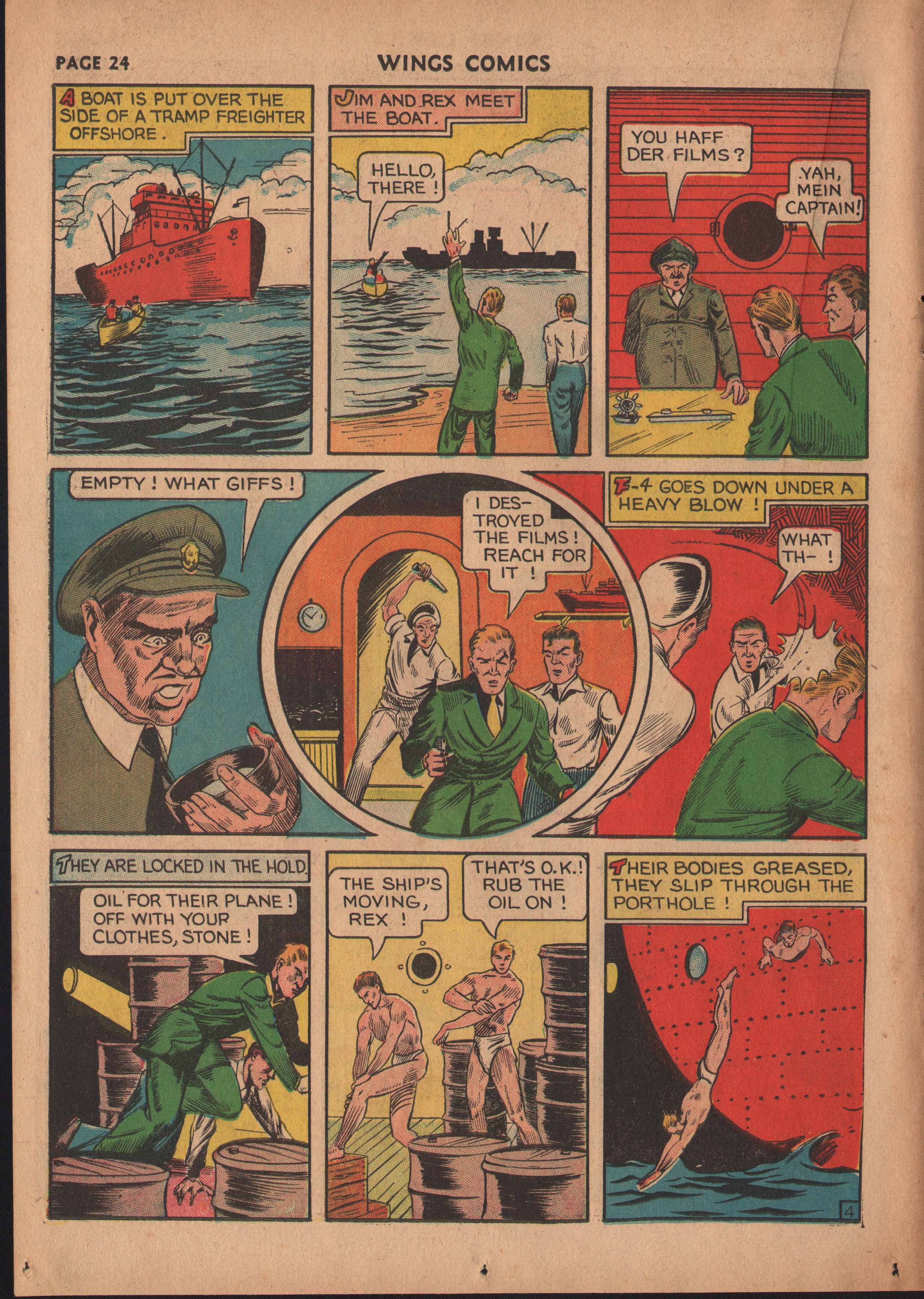 Read online Wings Comics comic -  Issue #13 - 26