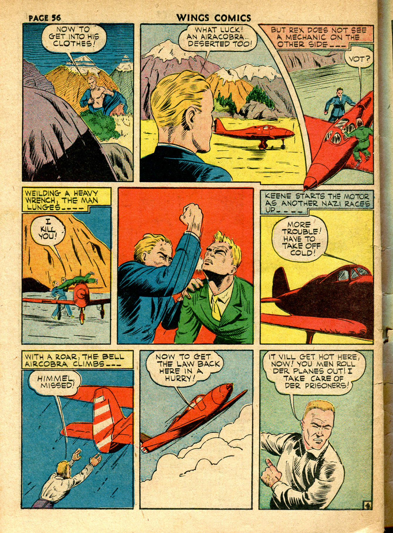 Read online Wings Comics comic -  Issue #15 - 58