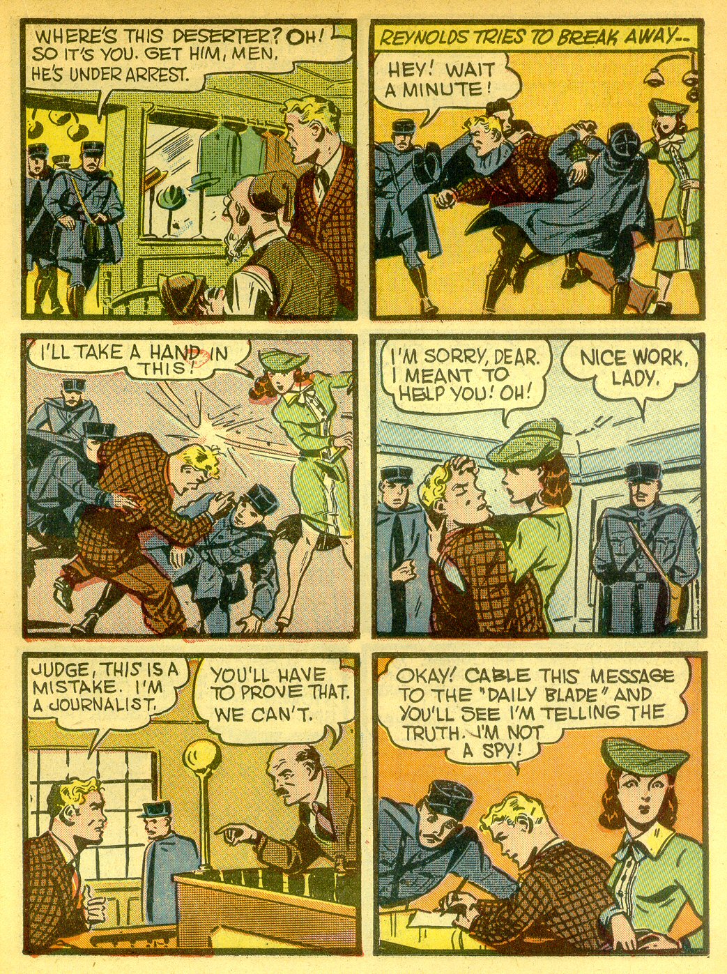 Read online Captain Flight Comics comic -  Issue #2 - 33