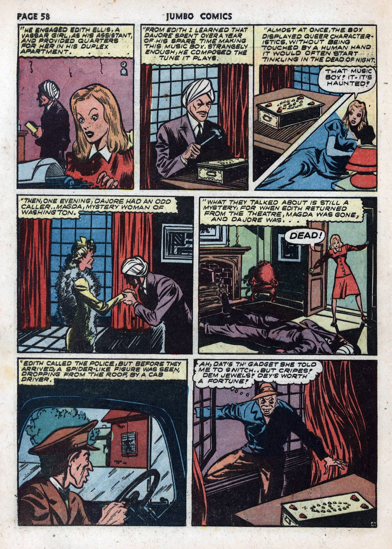 Read online Jumbo Comics comic -  Issue #48 - 60