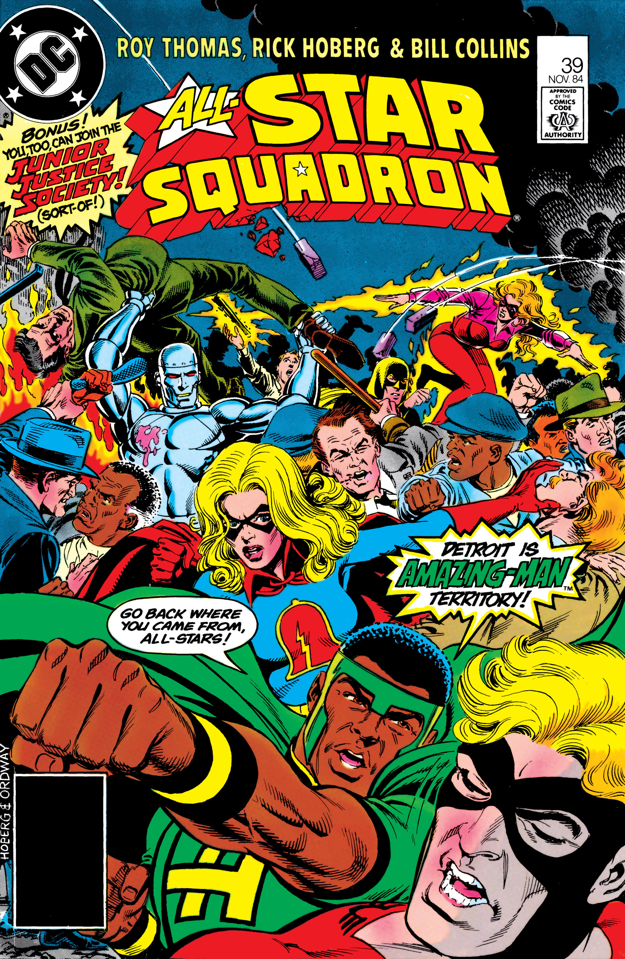 Read online All-Star Squadron comic -  Issue #39 - 1