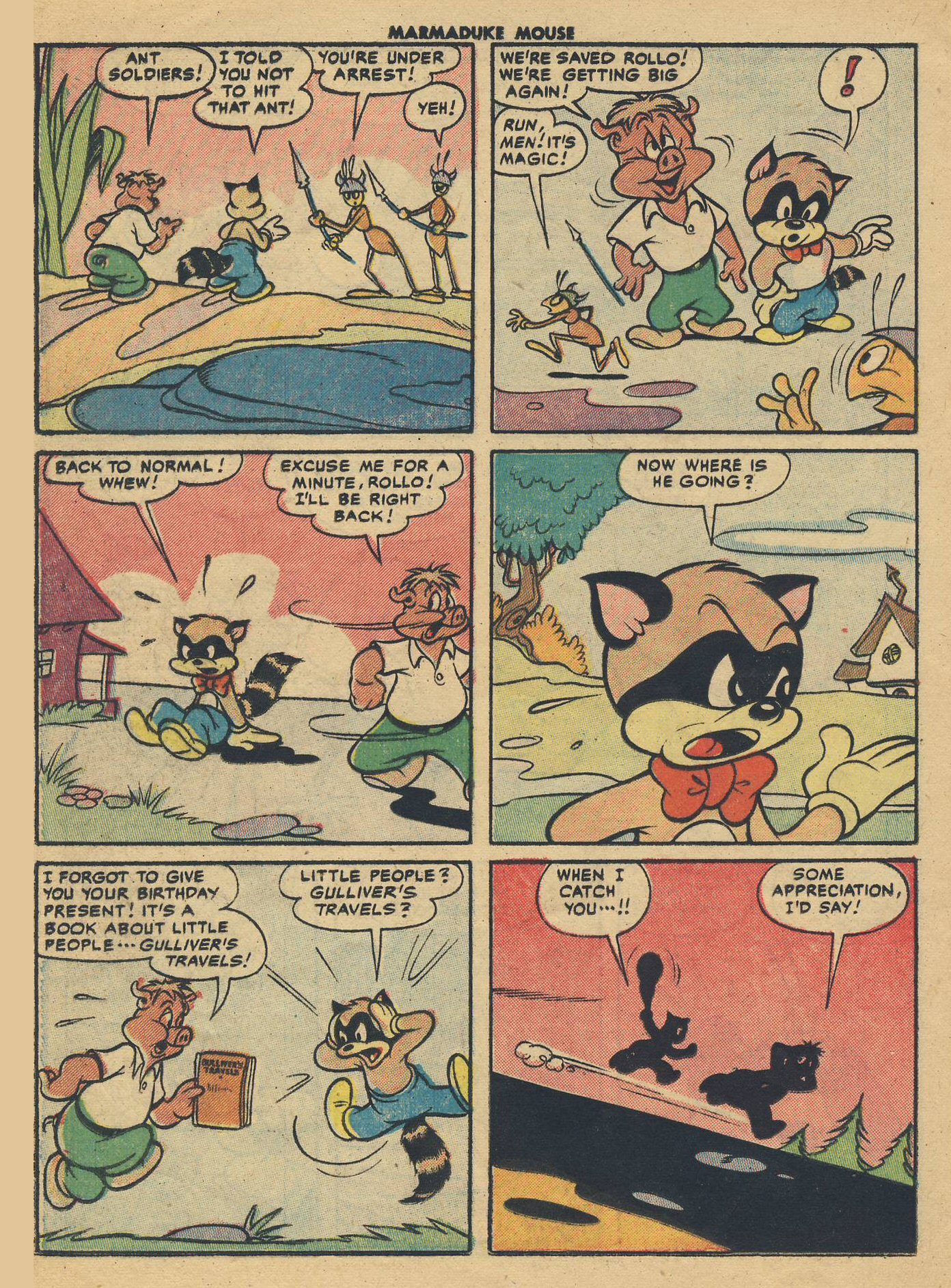 Read online Marmaduke Mouse comic -  Issue #57 - 12