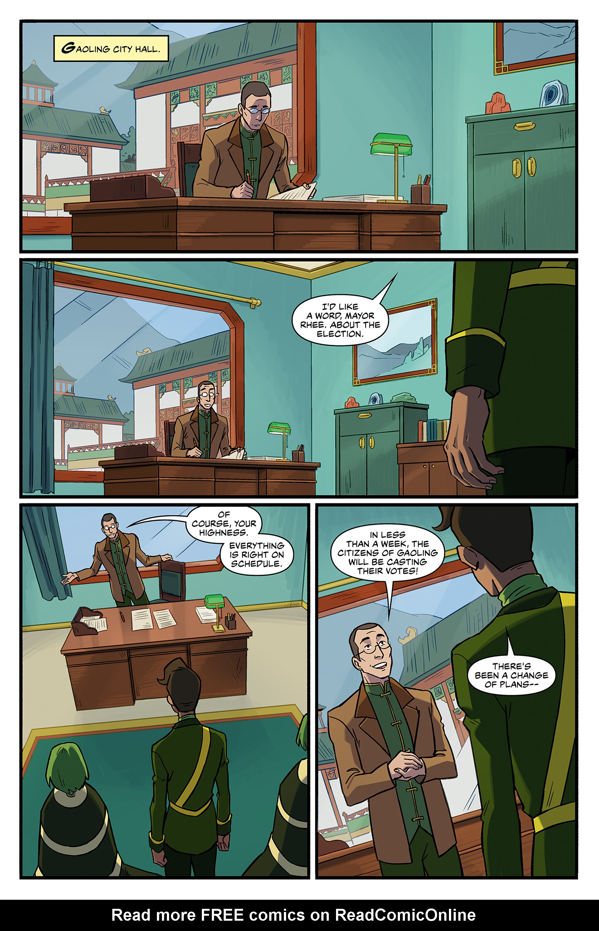 Read online The Legend of Korra: Ruins of the Empire Omnibus comic -  Issue # TPB (Part 2) - 55