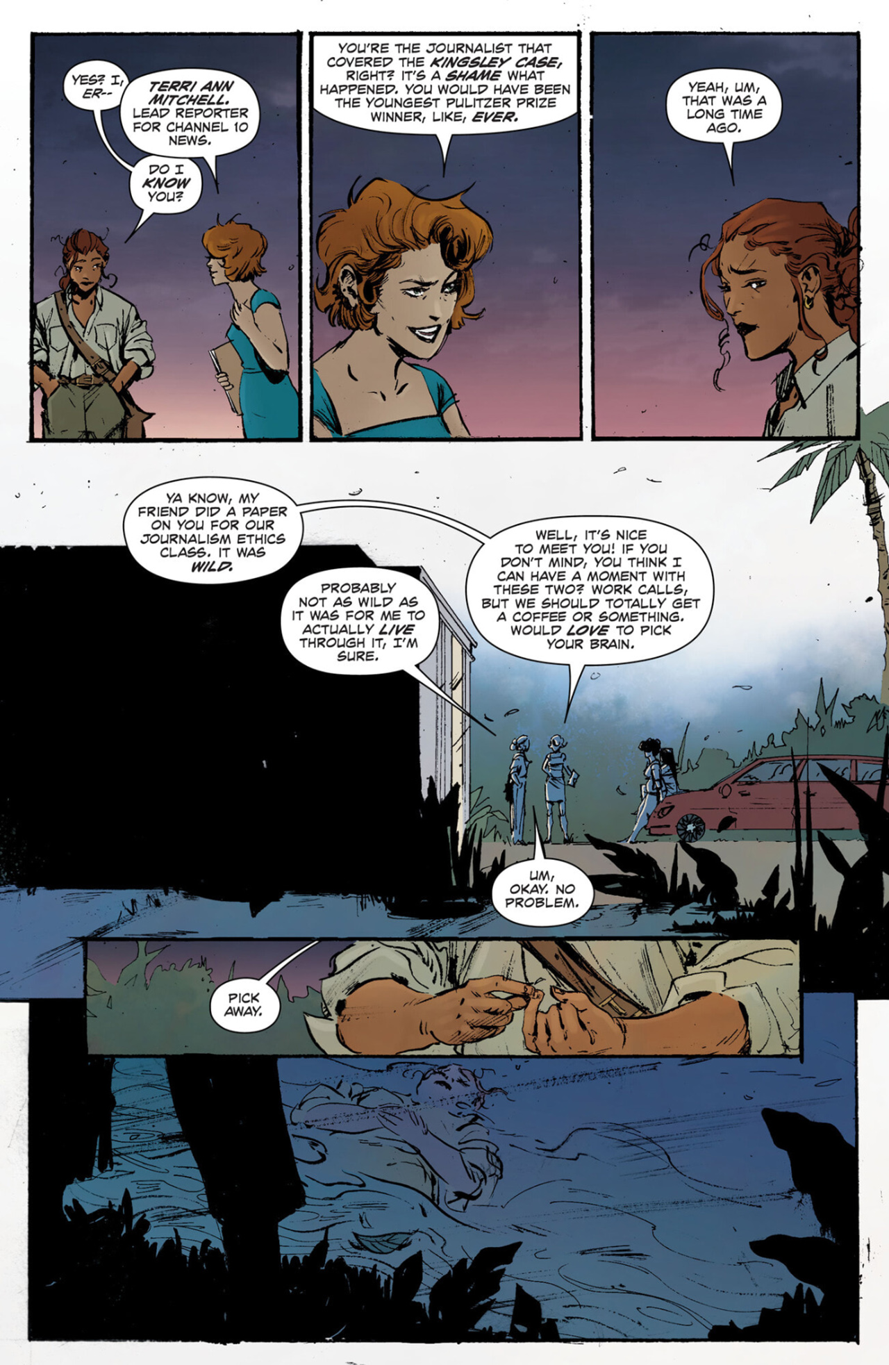 Read online Dark Spaces: Good Deeds comic -  Issue #2 - 6