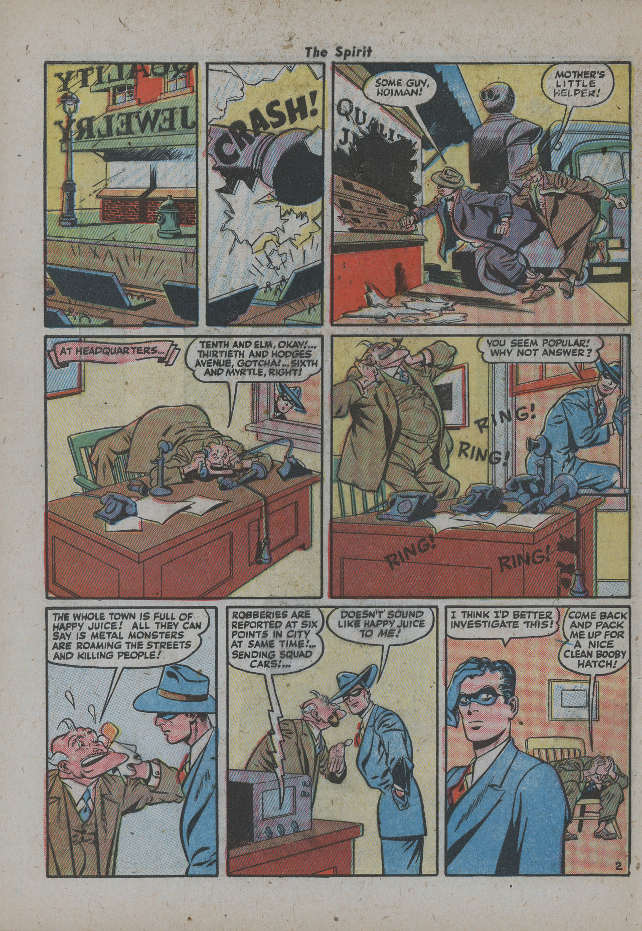 Read online The Spirit (1944) comic -  Issue #17 - 28