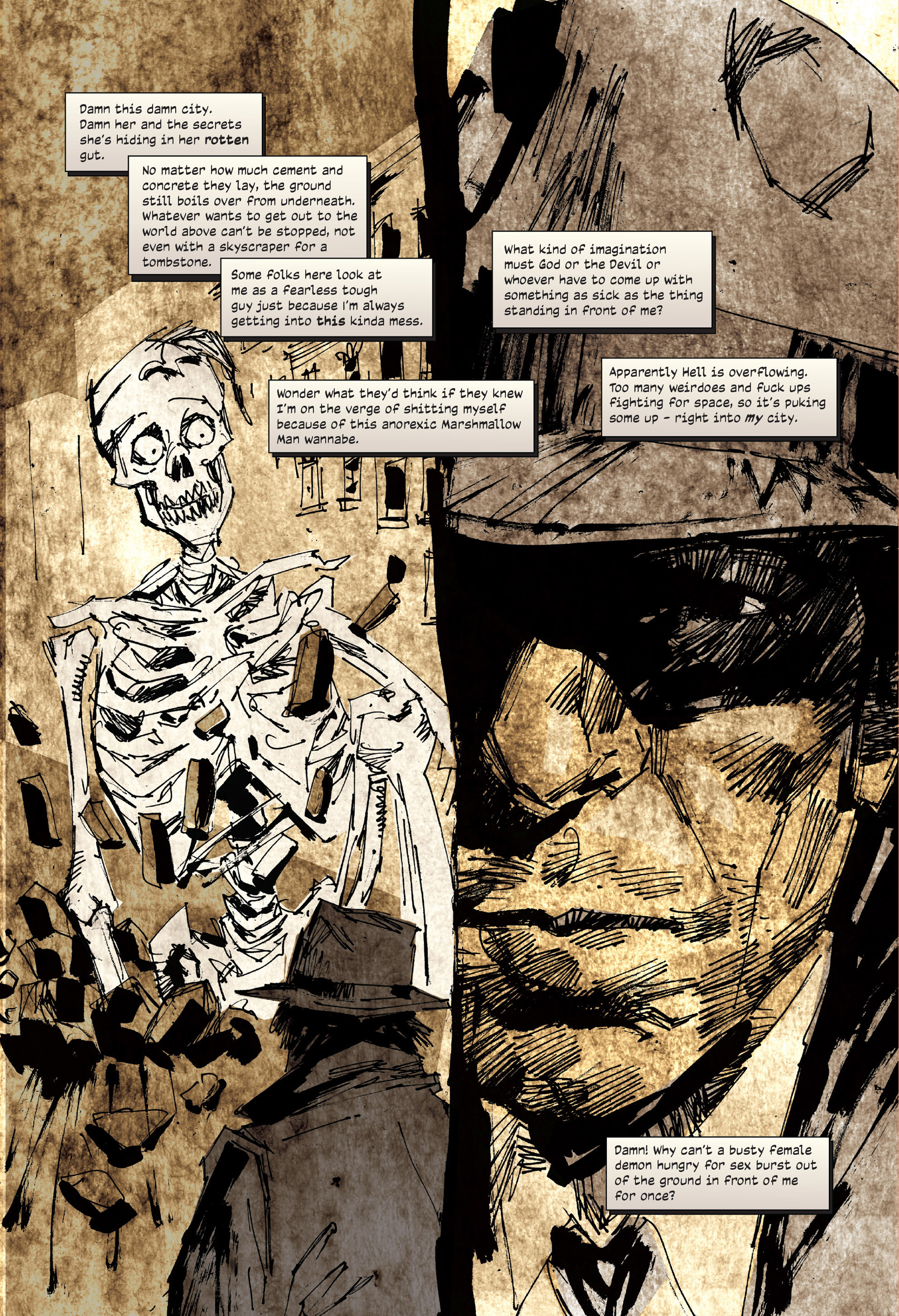 Read online Misery City comic -  Issue #1 - 4